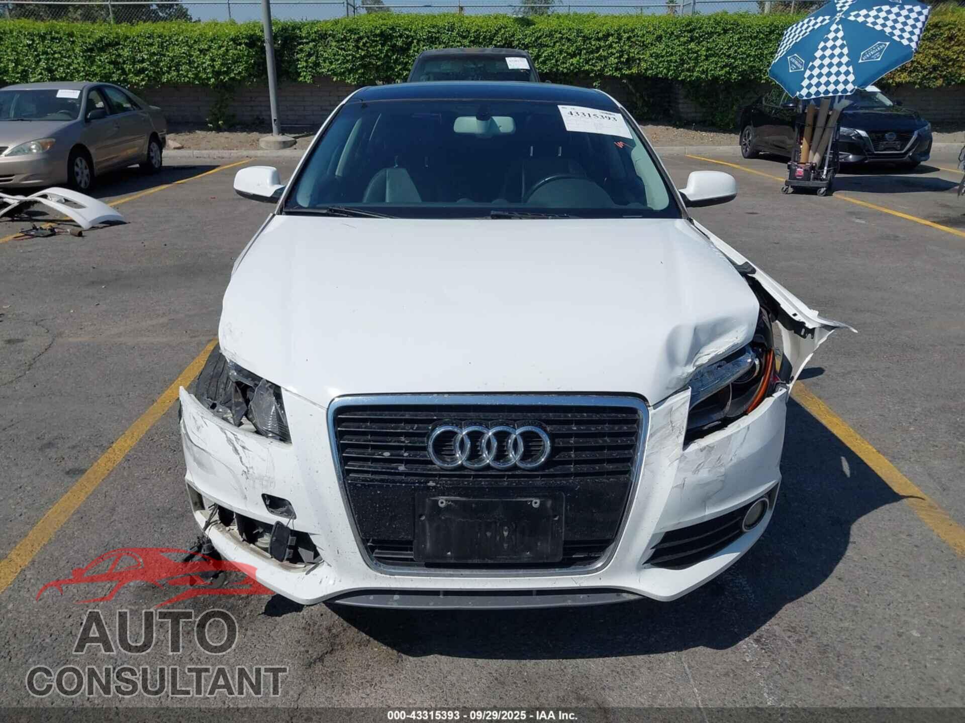 AUDI A3 2012 - WAUKEAFM5CA128577