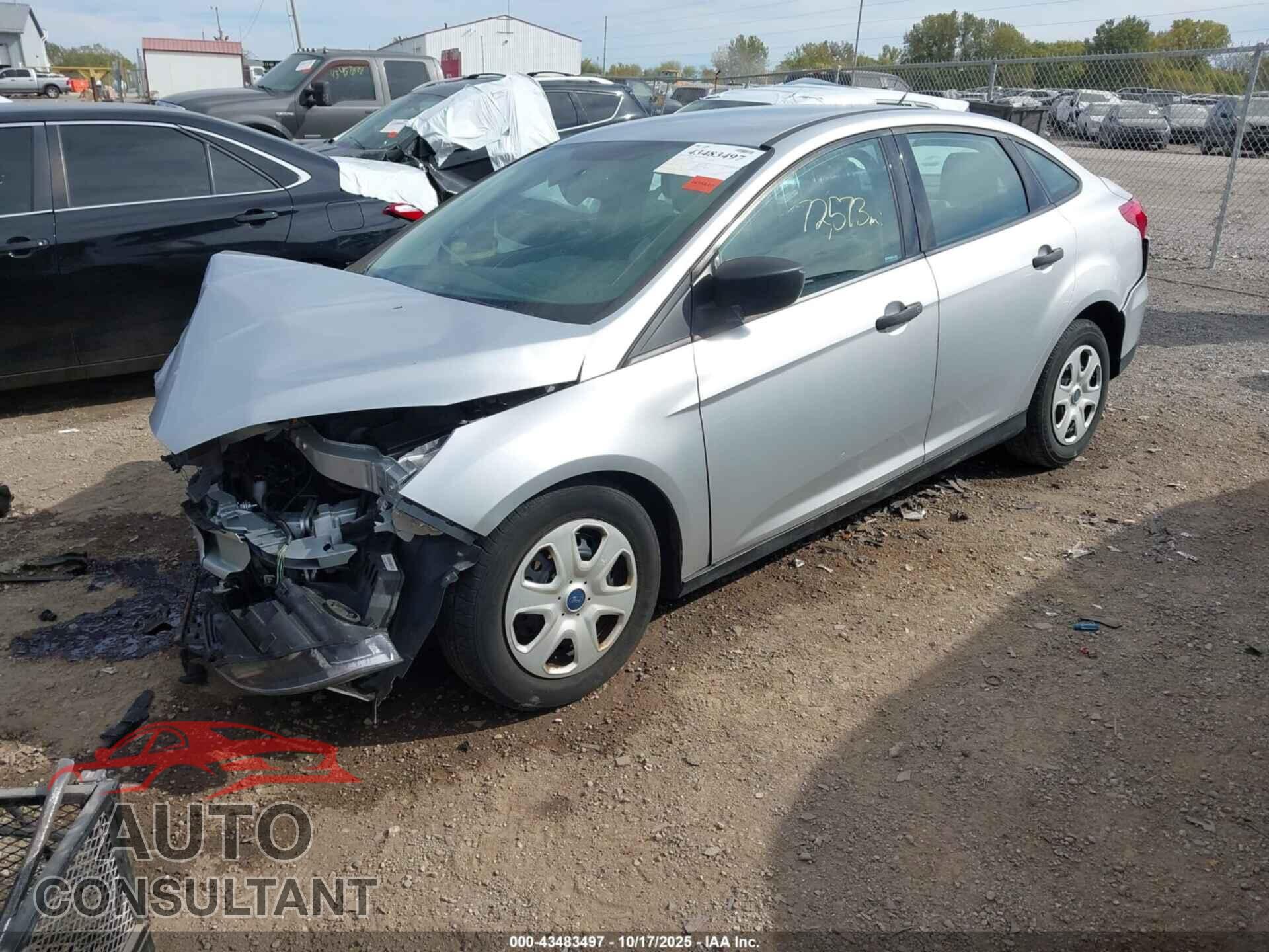 FORD FOCUS 2017 - 1FADP3E23HL253354