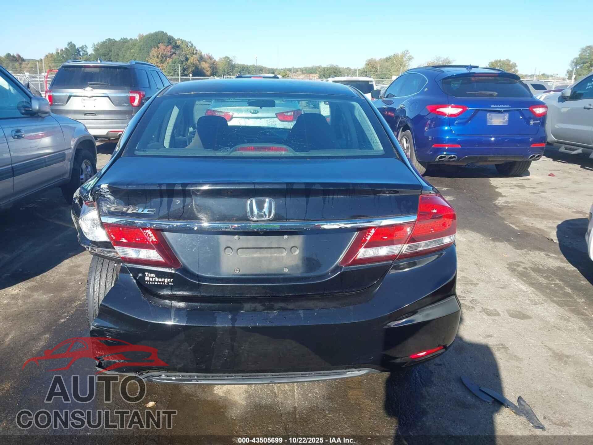 HONDA CIVIC 2015 - 19XFB2F78FE015155