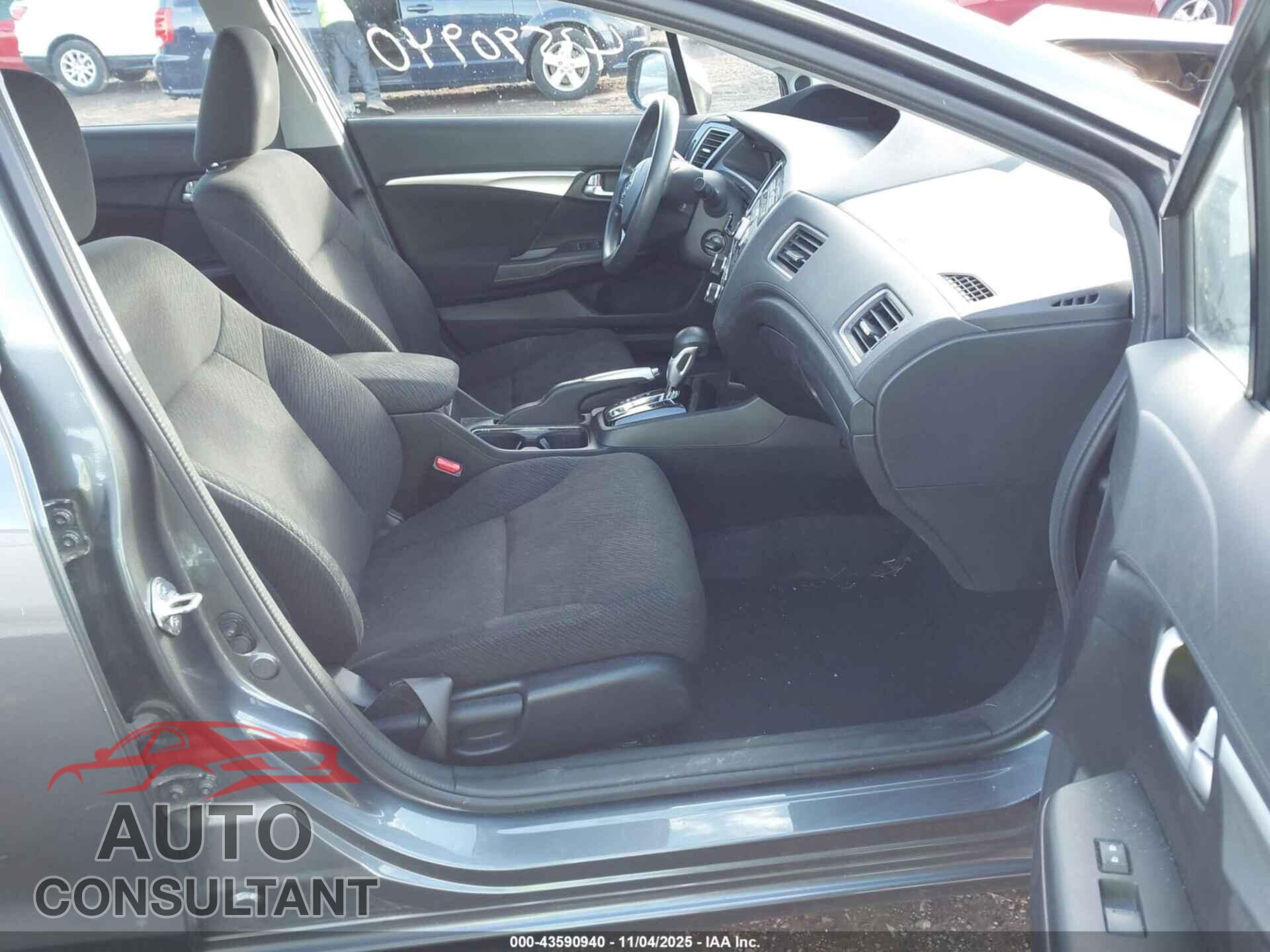 HONDA CIVIC 2013 - 19XFB2F87DE022393