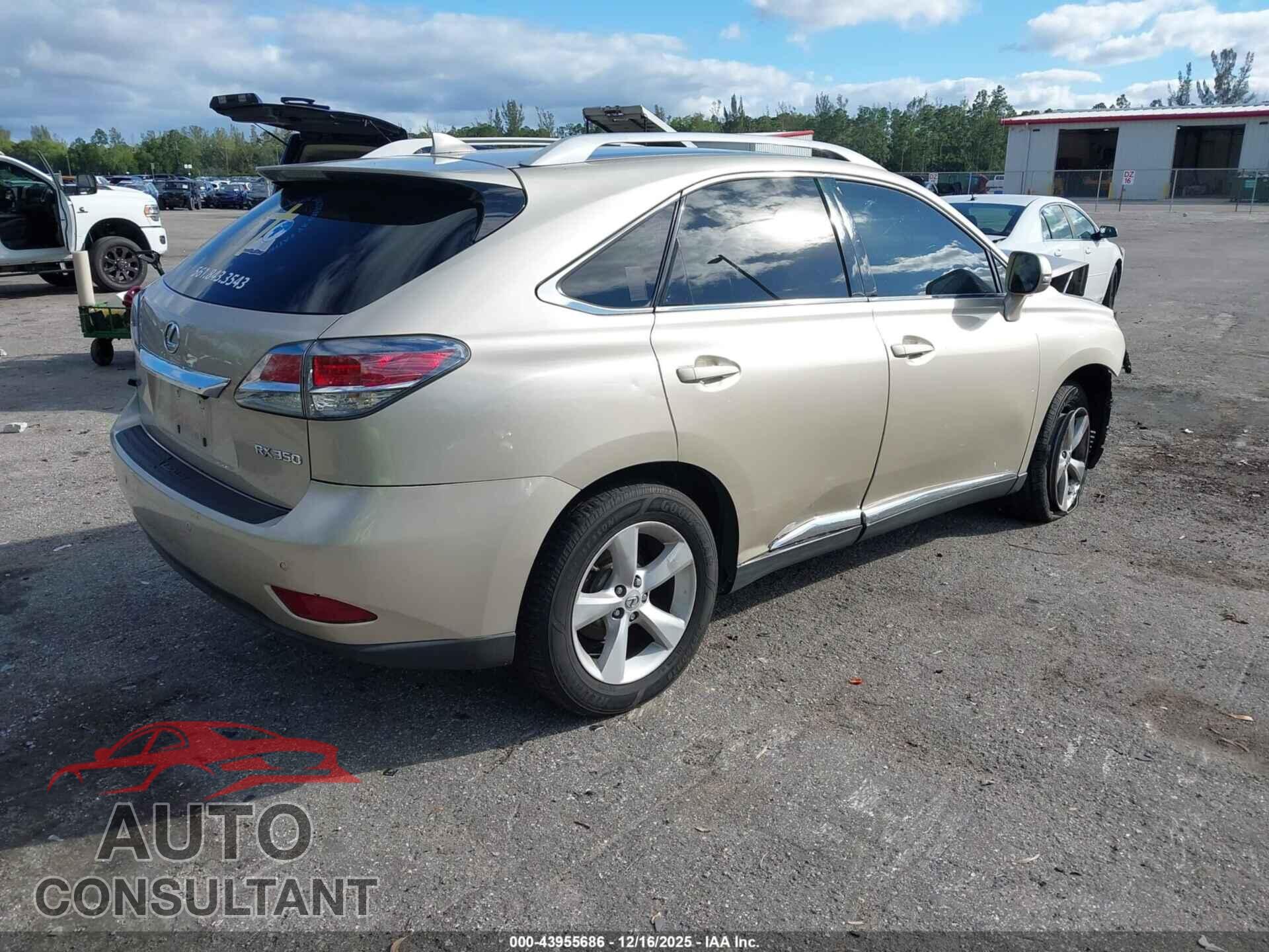 LEXUS RX 350 2015 - 2T2BK1BA3FC264337
