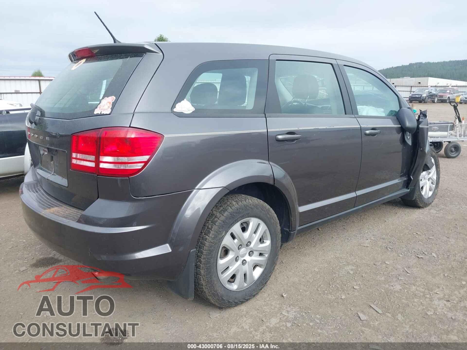 DODGE JOURNEY 2015 - 3C4PDCAB9FT620121