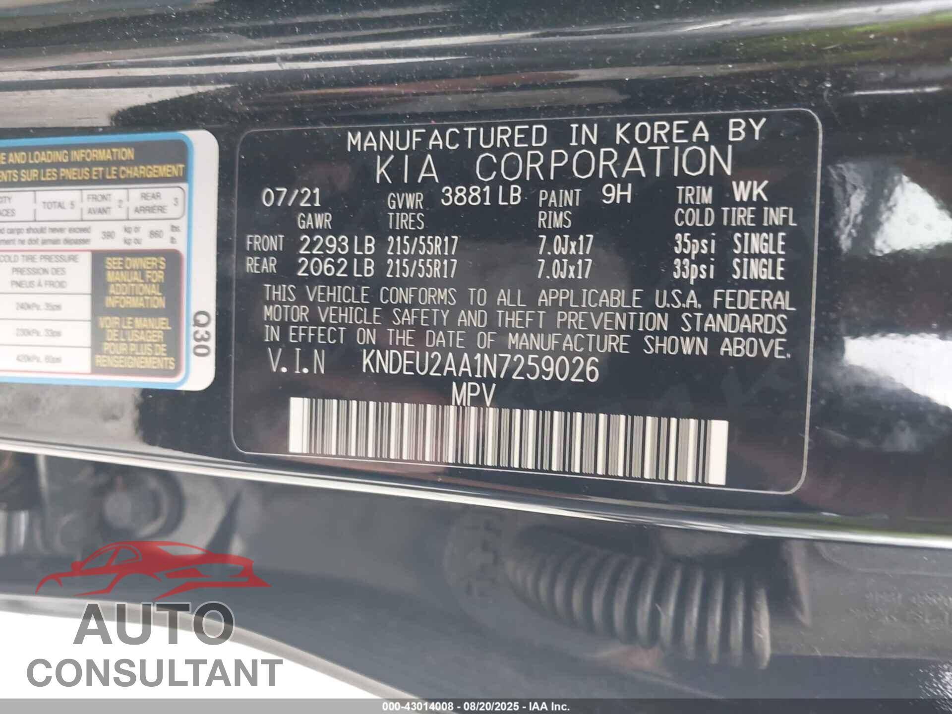 KIA SELTOS 2022 - KNDEU2AA1N7259026