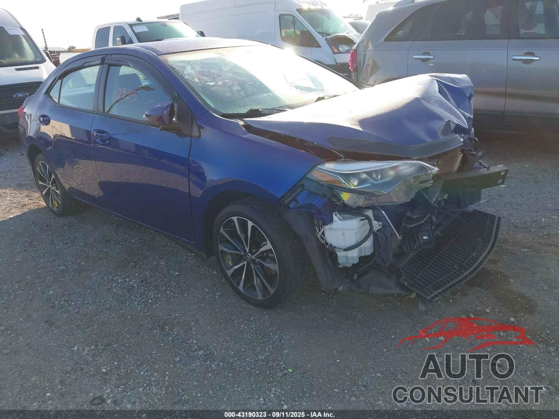 TOYOTA COROLLA 2017 - 2T1BURHE9HC810083