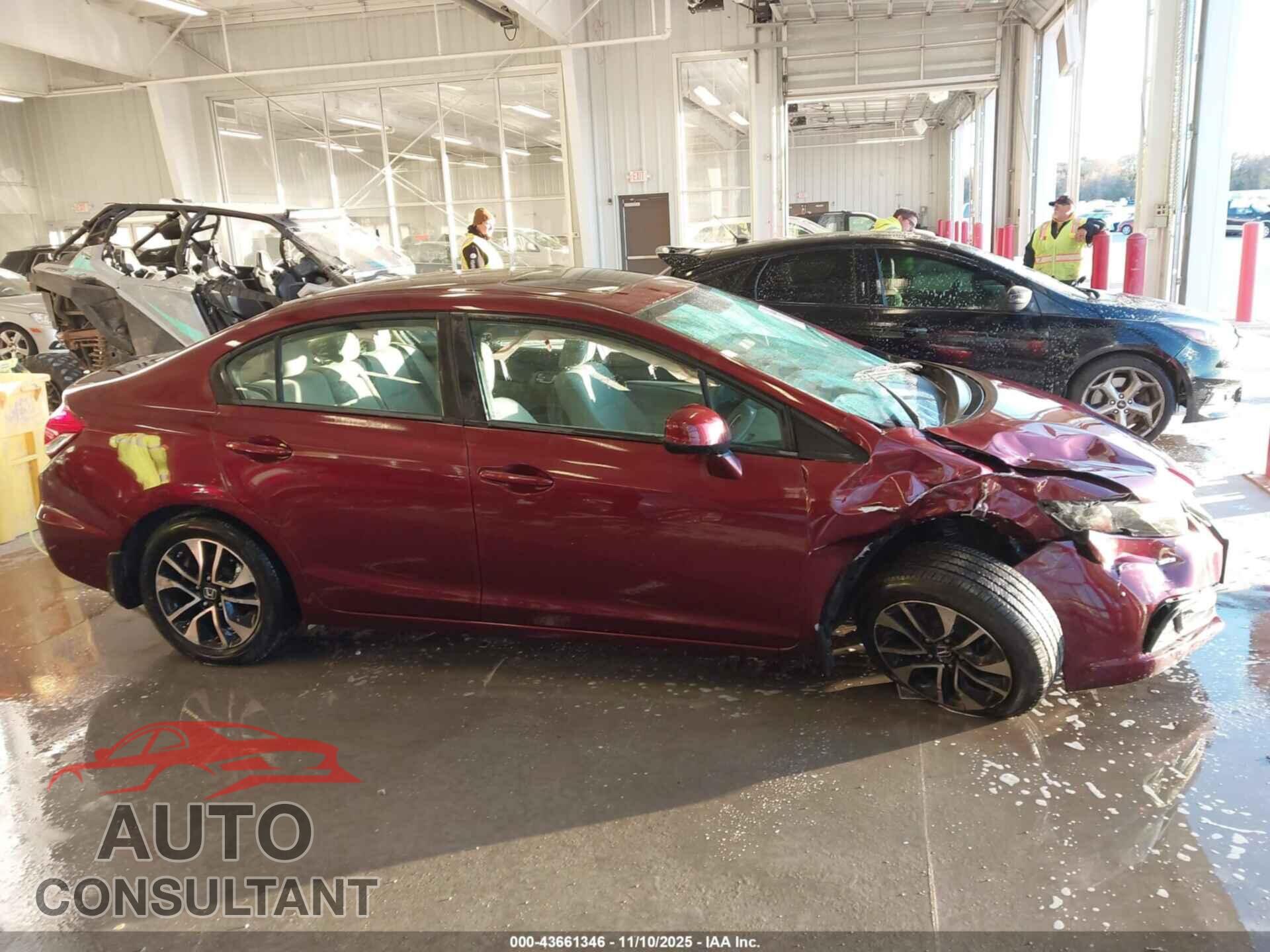 HONDA CIVIC 2013 - 19XFB2F82DE035357