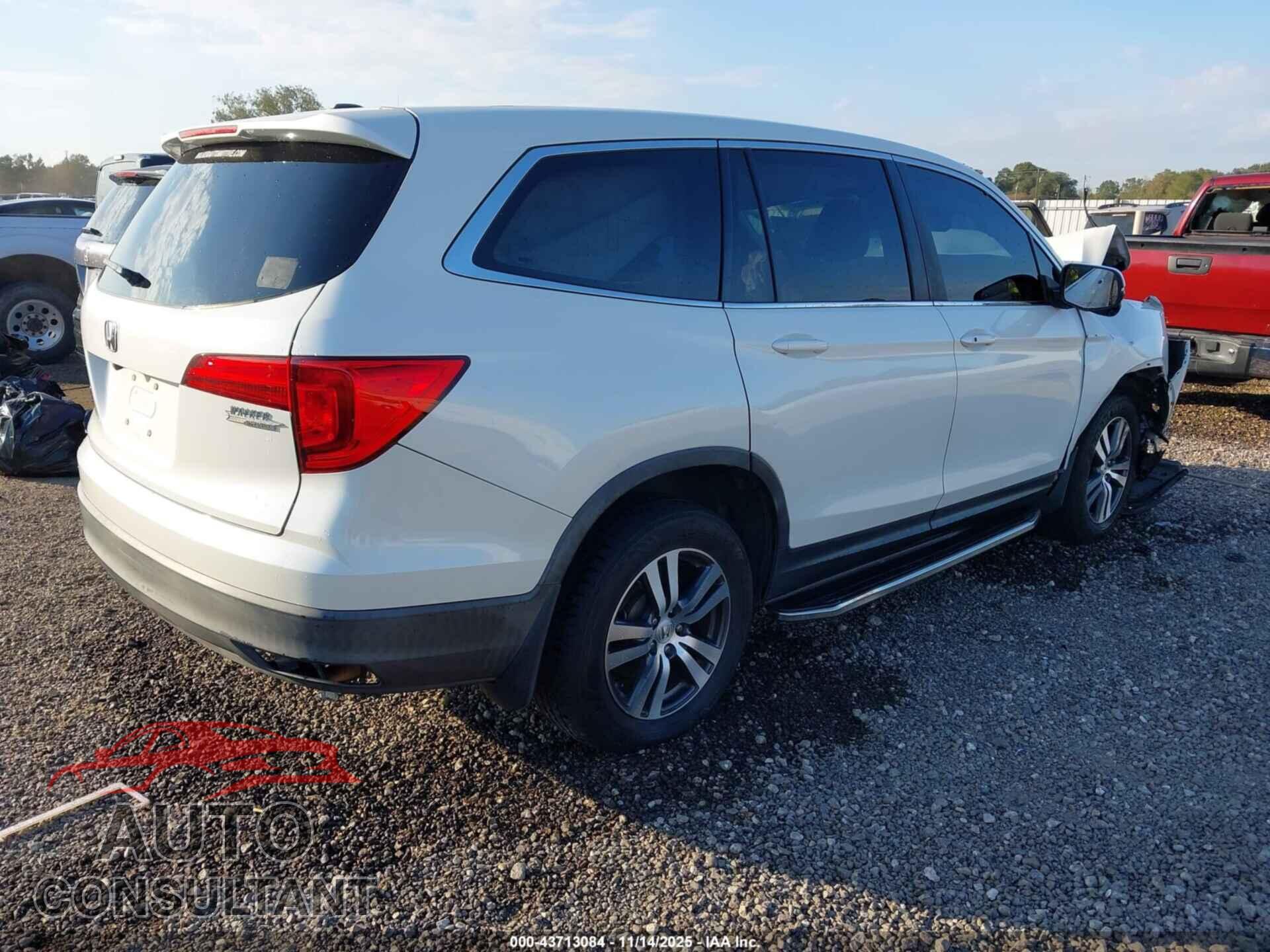 HONDA PILOT 2017 - 5FNYF5H33HB033293