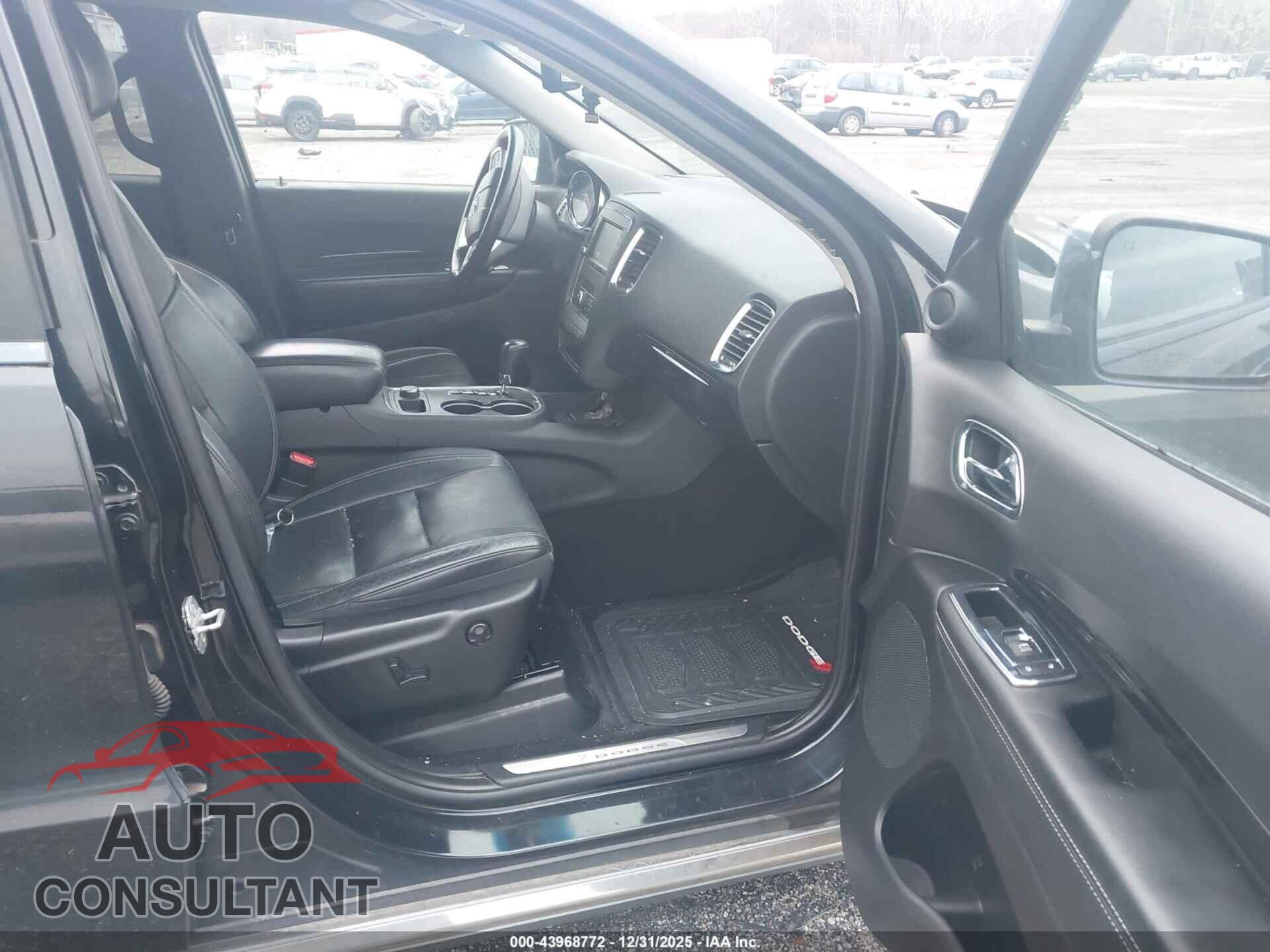 DODGE DURANGO 2012 - 1C4SDJET0CC211658