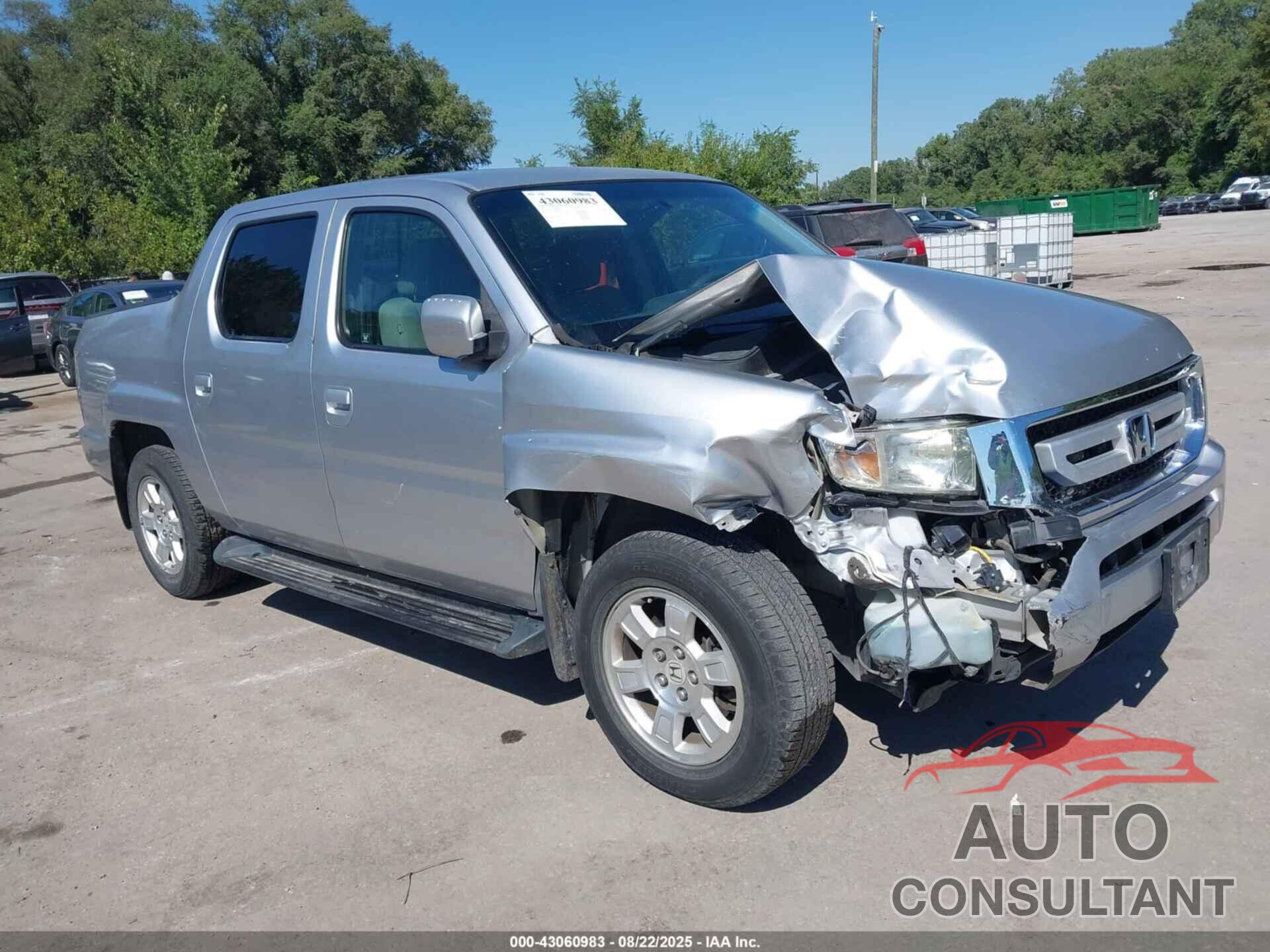 HONDA RIDGELINE 2011 - 5FPYK1F42BB451665
