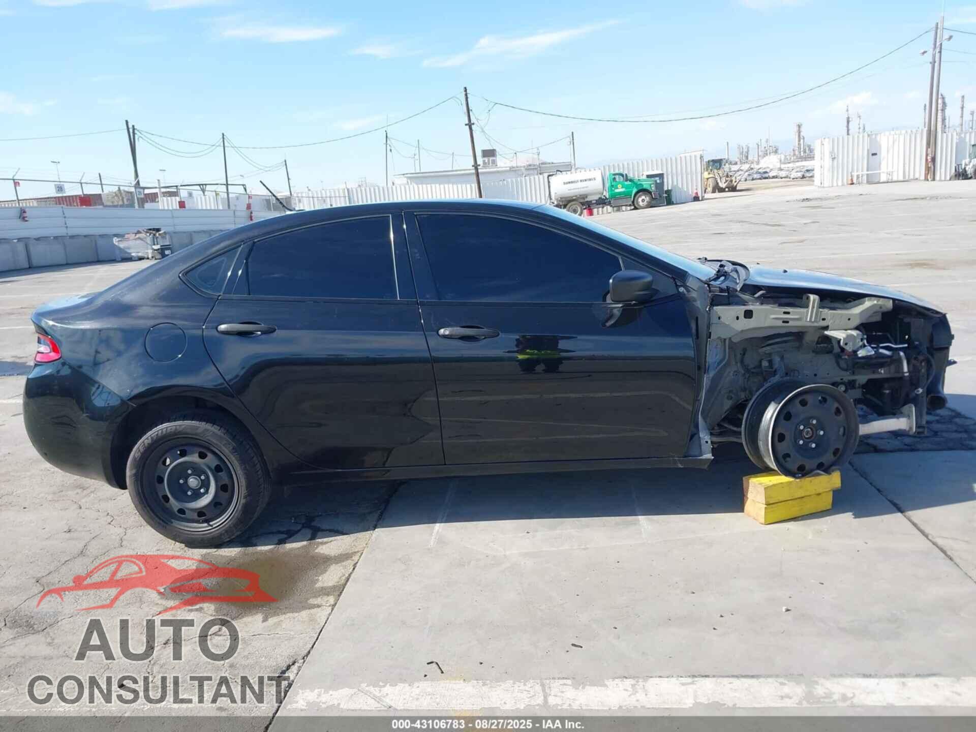 DODGE DART 2016 - 1C3CDFAA9GD643742