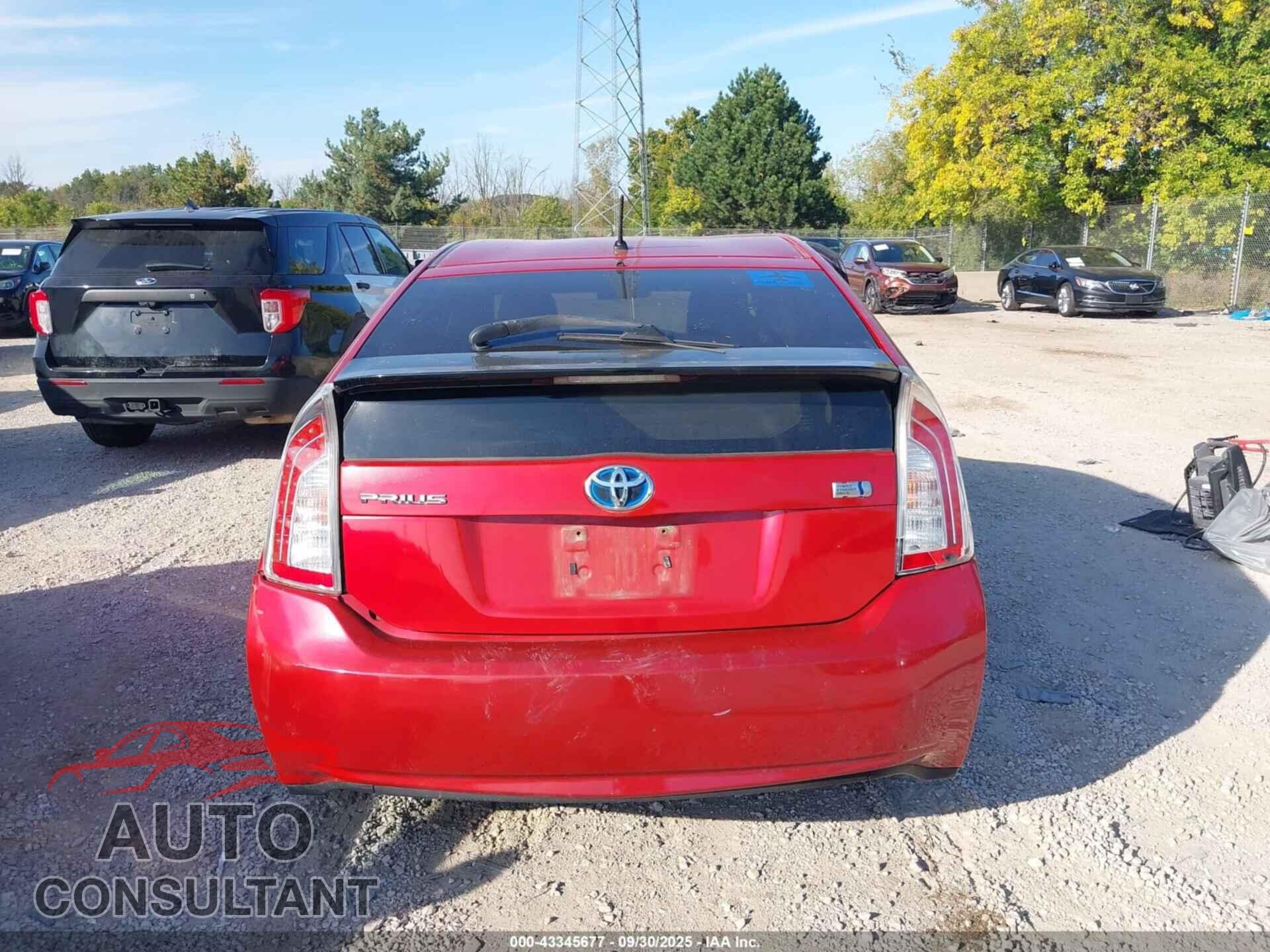 TOYOTA PRIUS C 2014 - JTDKDTB33E1074018