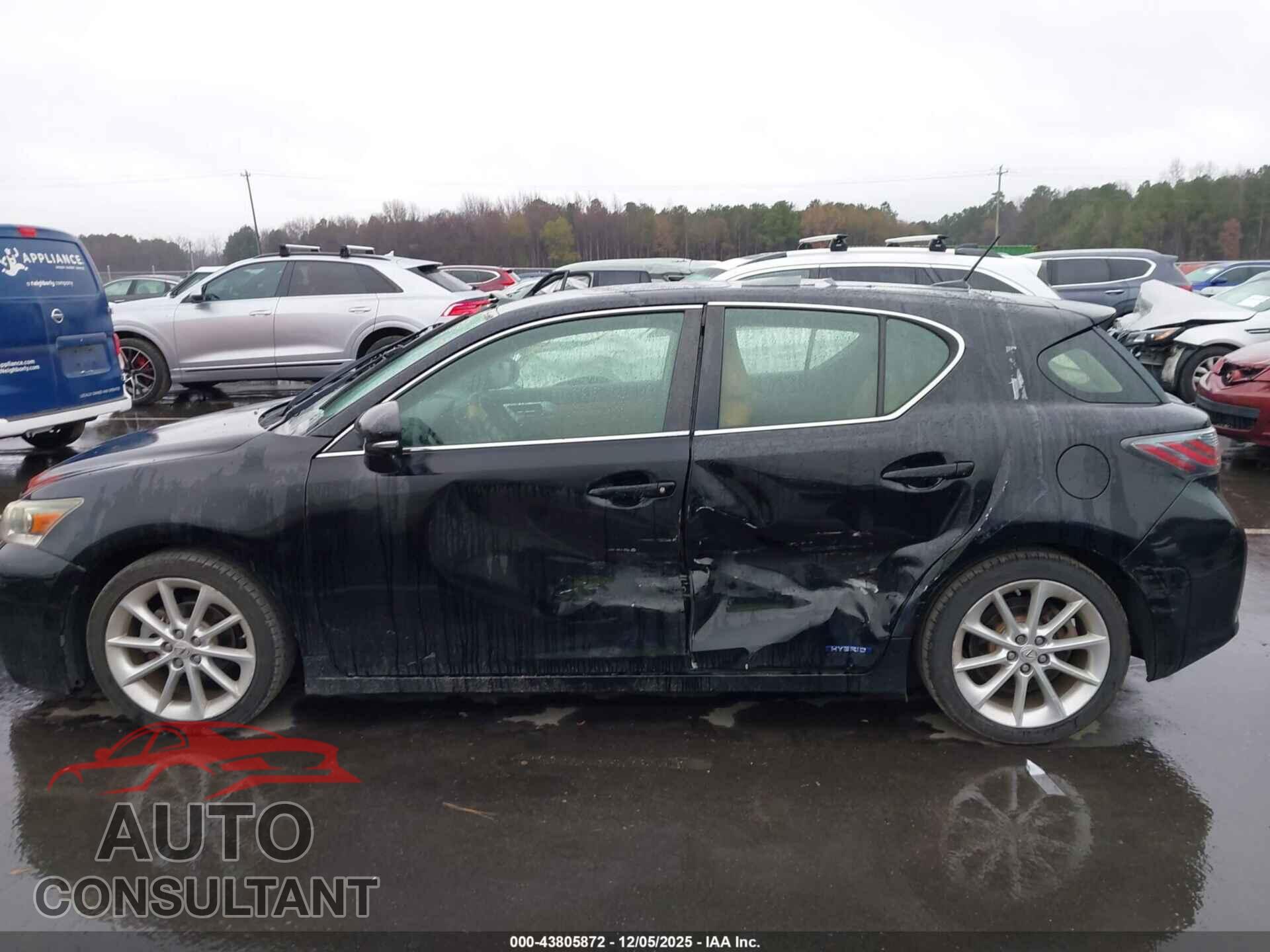LEXUS CT 200H 2013 - JTHKD5BH2D2155994