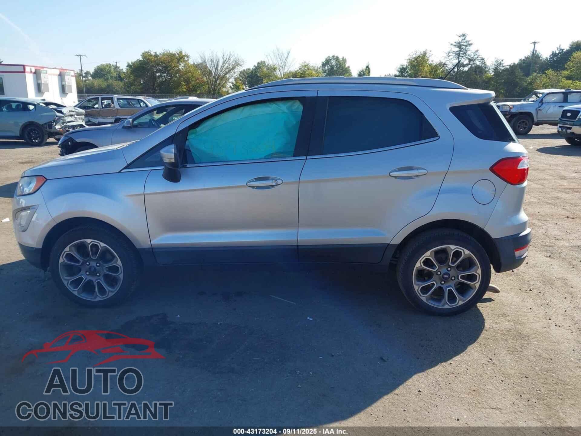 FORD ECOSPORT 2019 - MAJ6S3KL2KC274787
