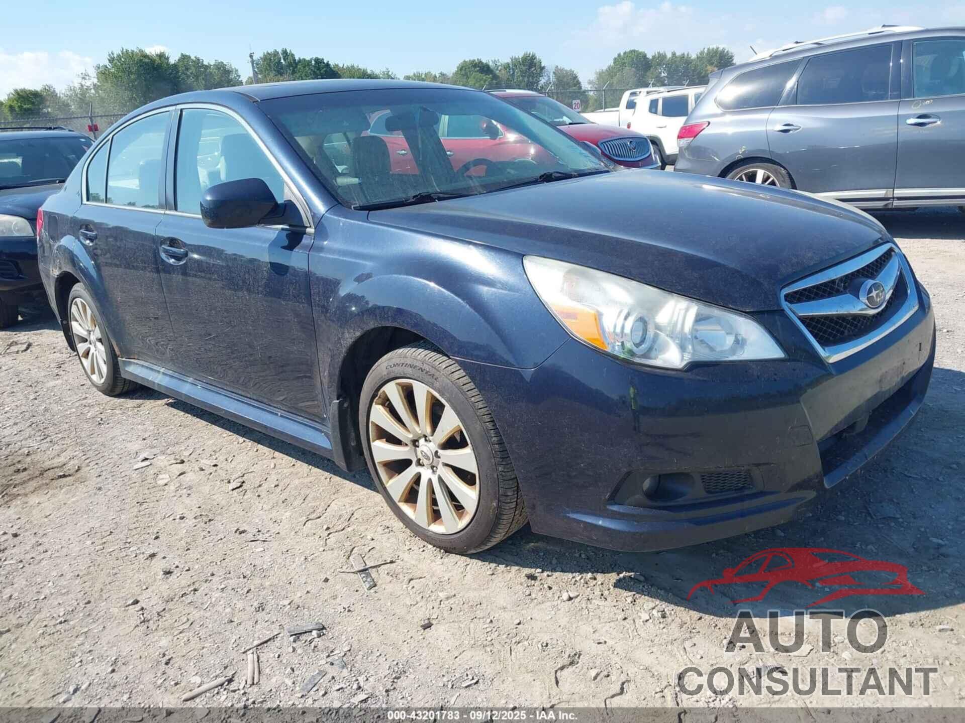 SUBARU LEGACY 2012 - 4S3BMBK63C3009241