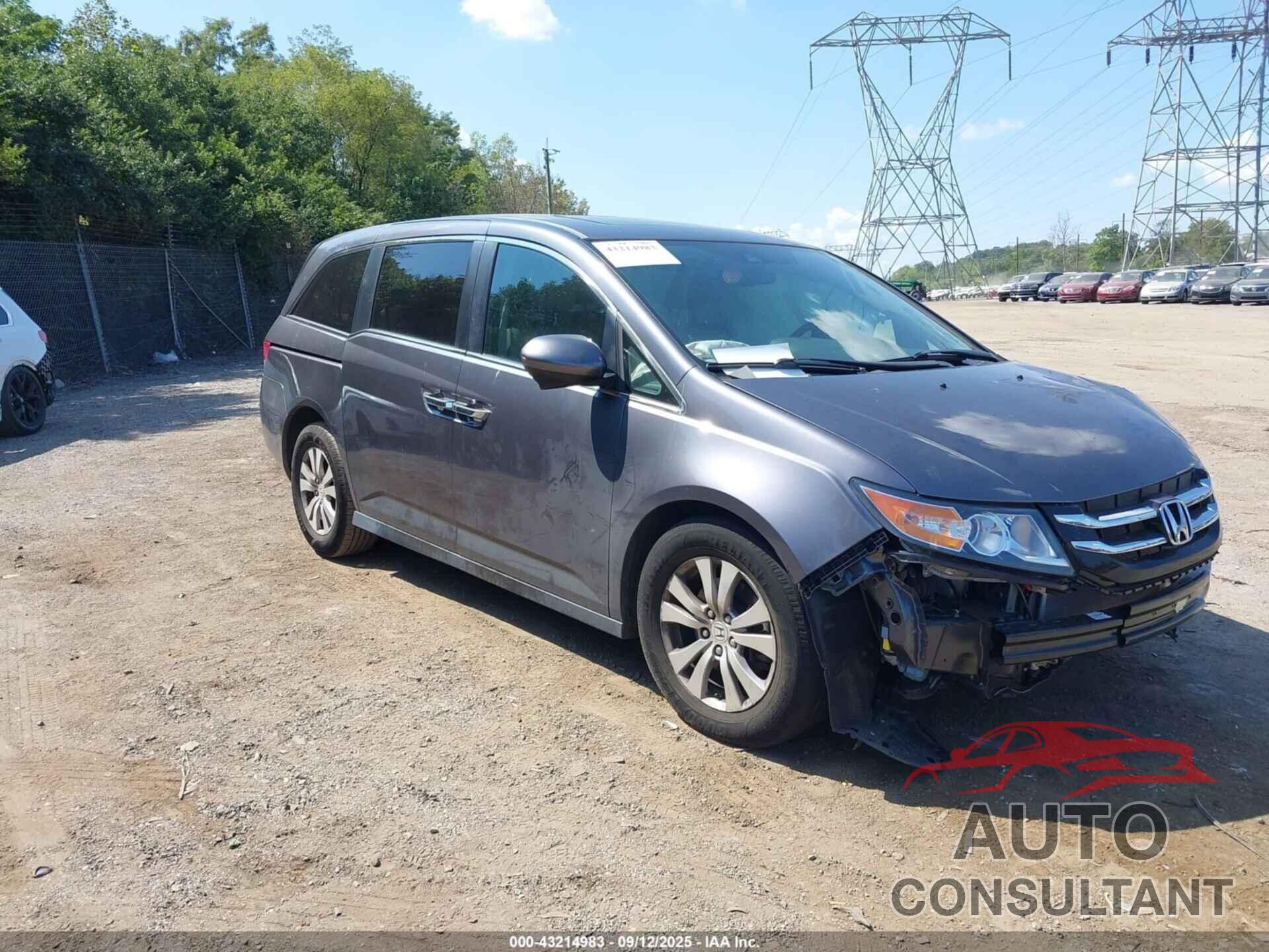 HONDA ODYSSEY 2016 - 5FNRL5H69GB114675