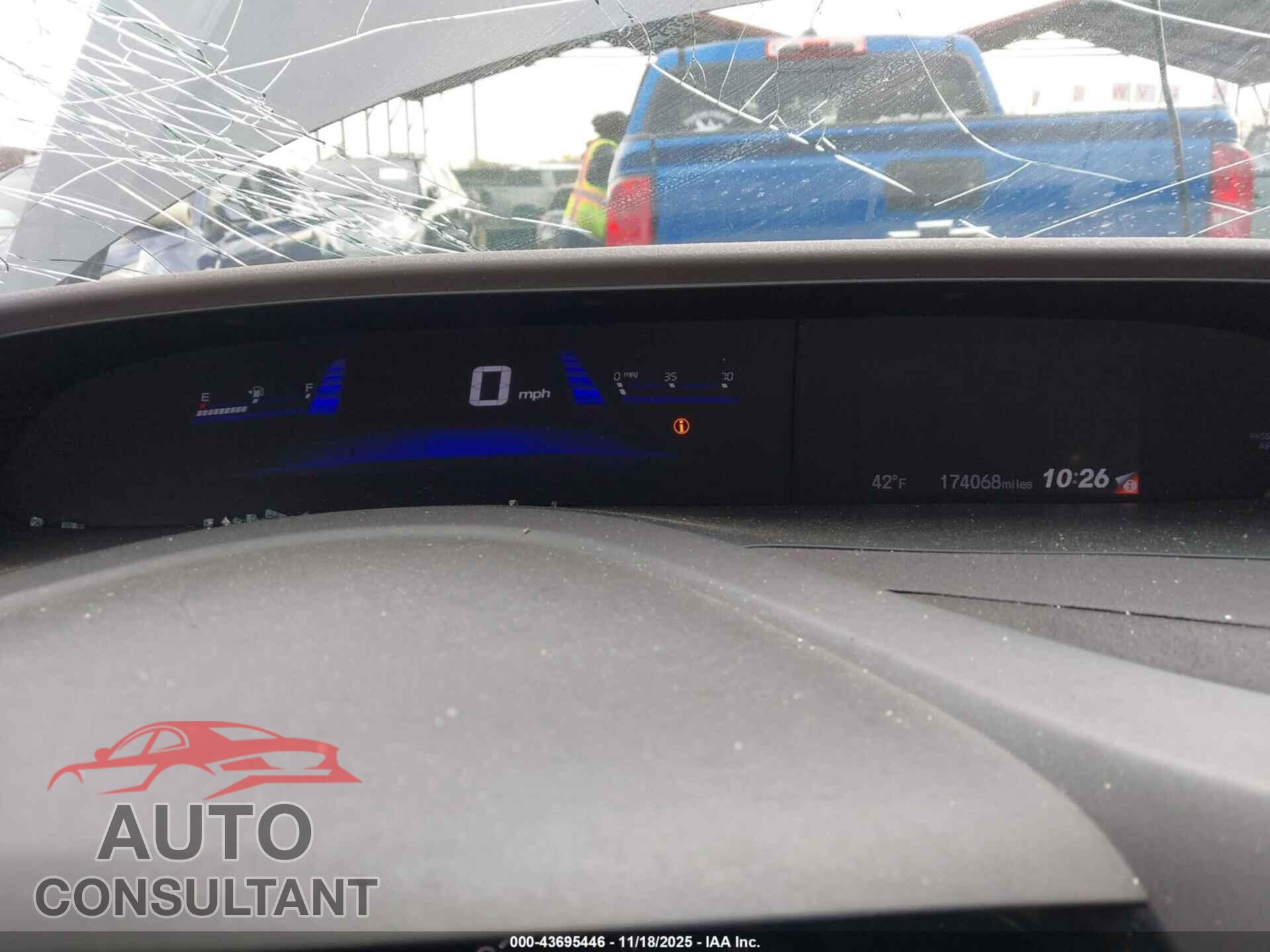 HONDA CIVIC 2012 - 2HGFB2F85CH532651