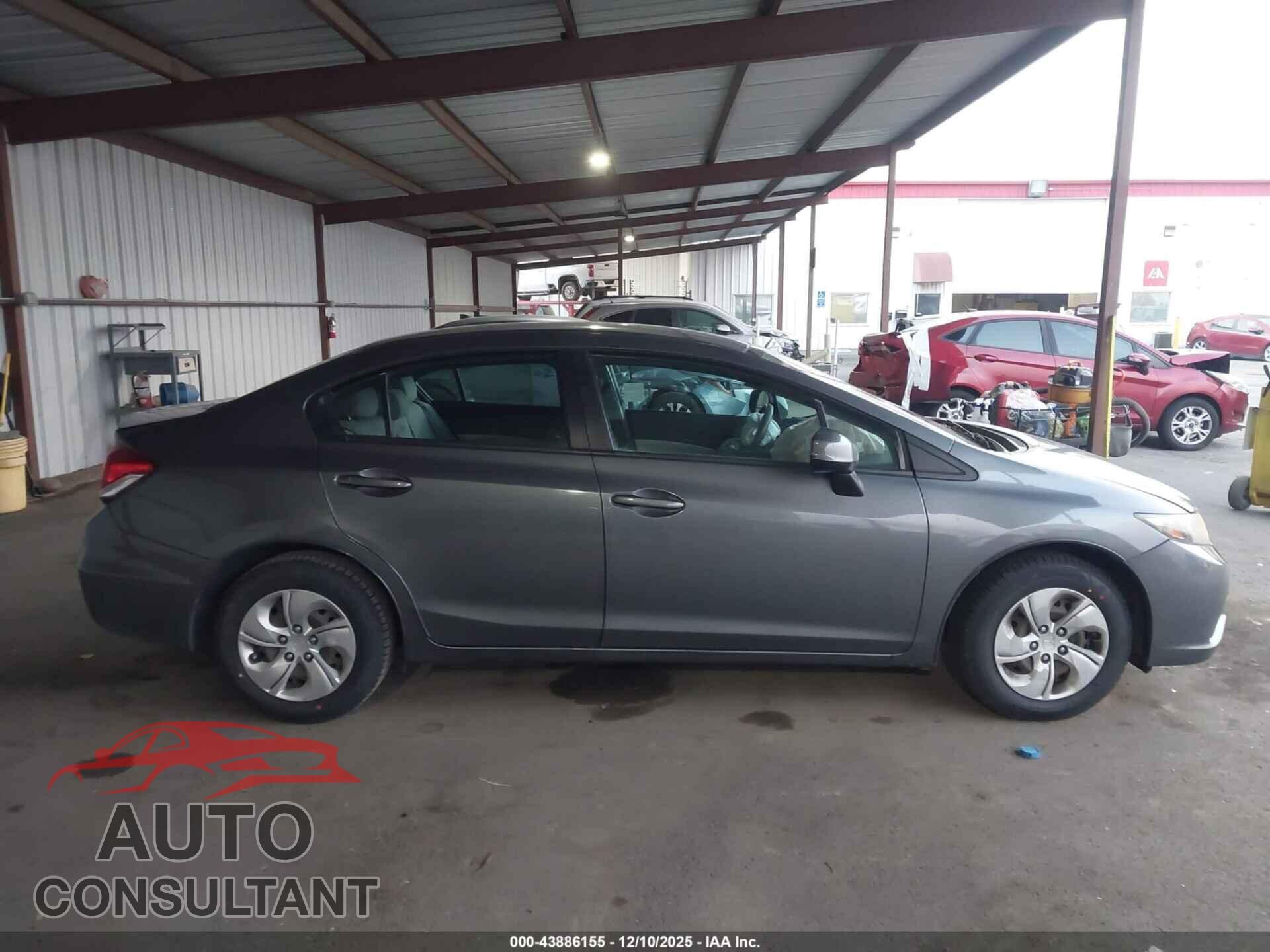 HONDA CIVIC 2013 - 19XFB2F50DE231478