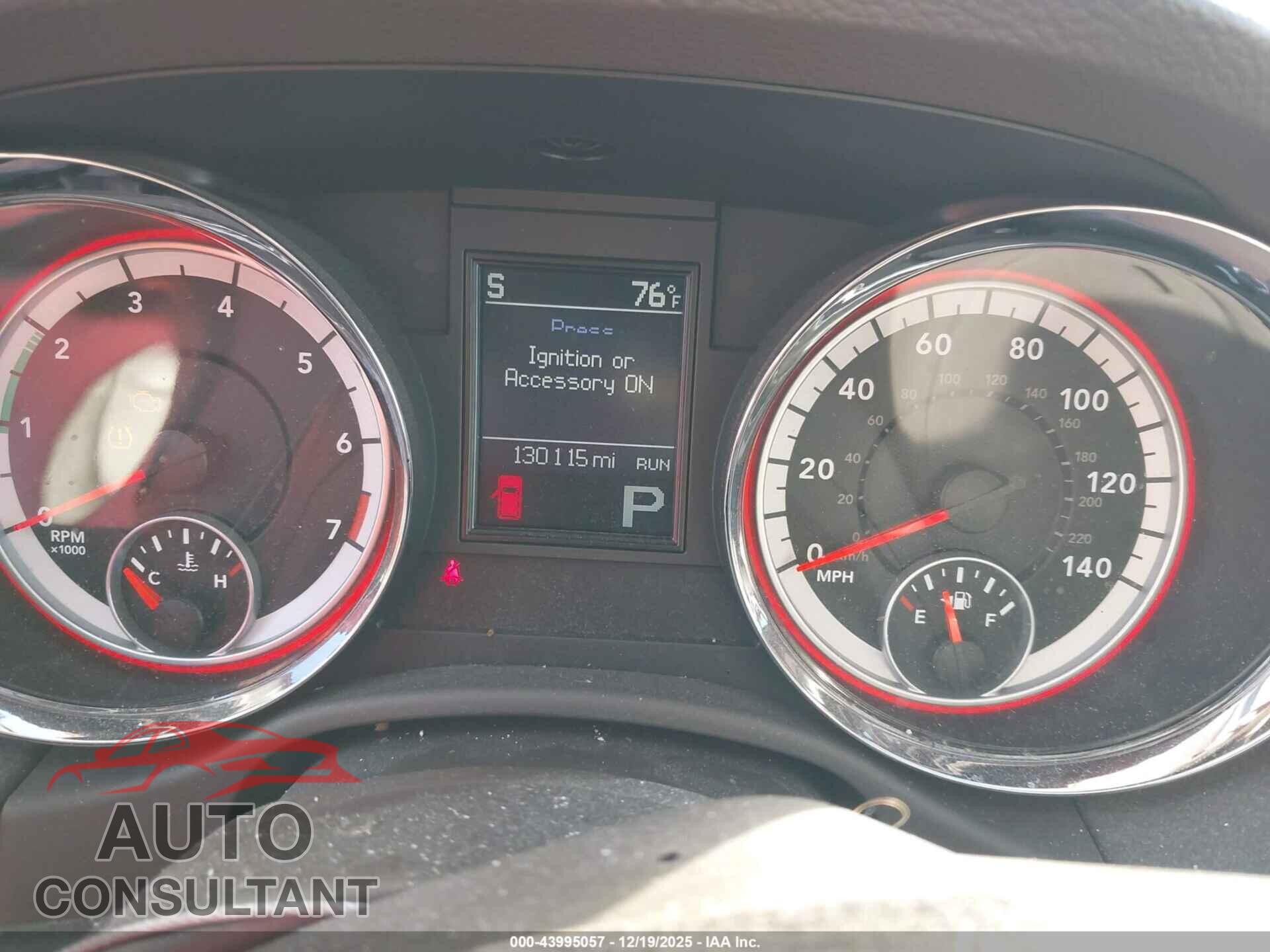 DODGE DURANGO 2012 - 1C4RDHDGXCC330586