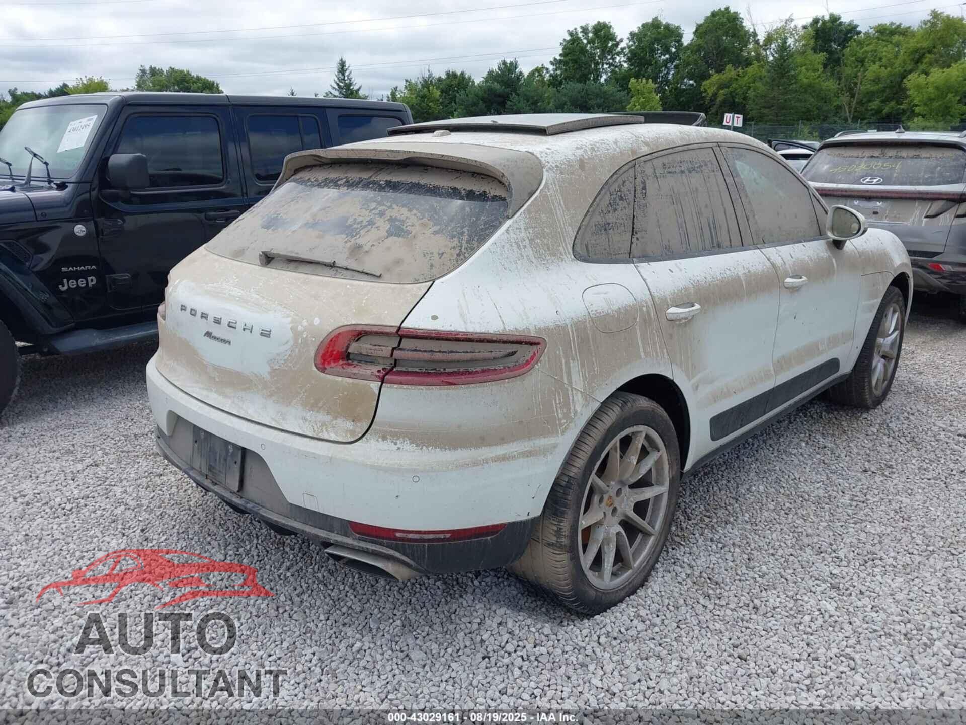PORSCHE MACAN 2017 - WP1AA2A56HLB08333