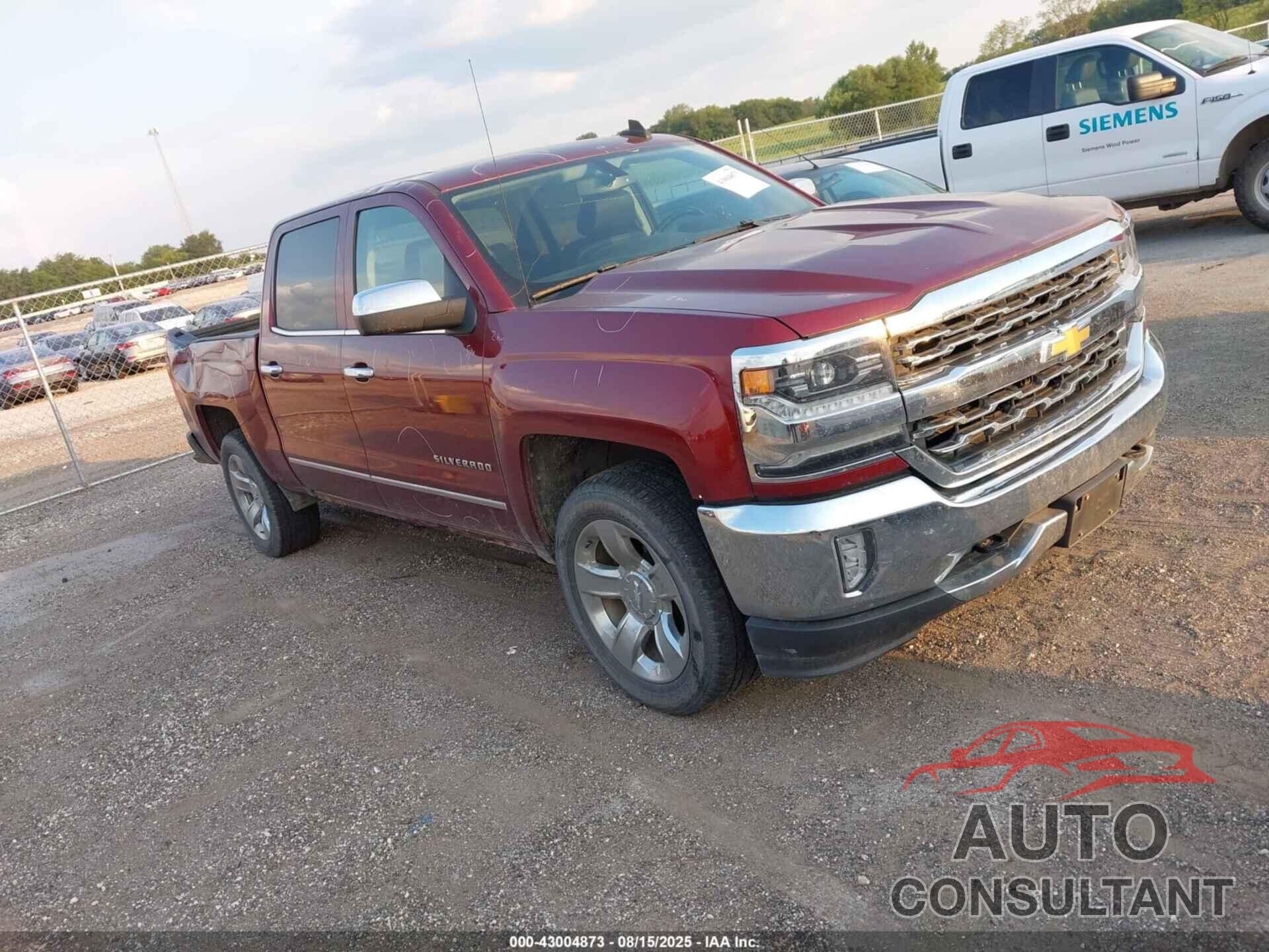 CHEVROLET SILVERADO 1500 2017 - 3GCUKSEC5HG300960