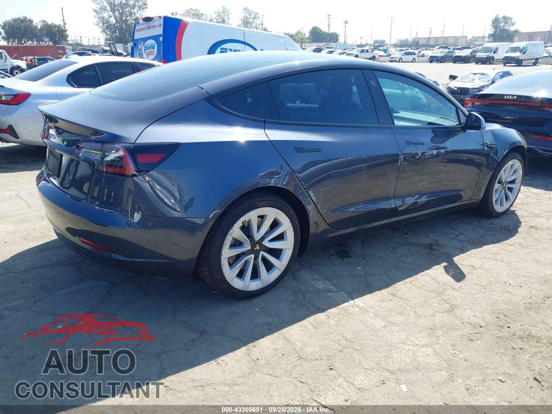 TESLA MODEL 3 2022 - 5YJ3E1EA2NF373541