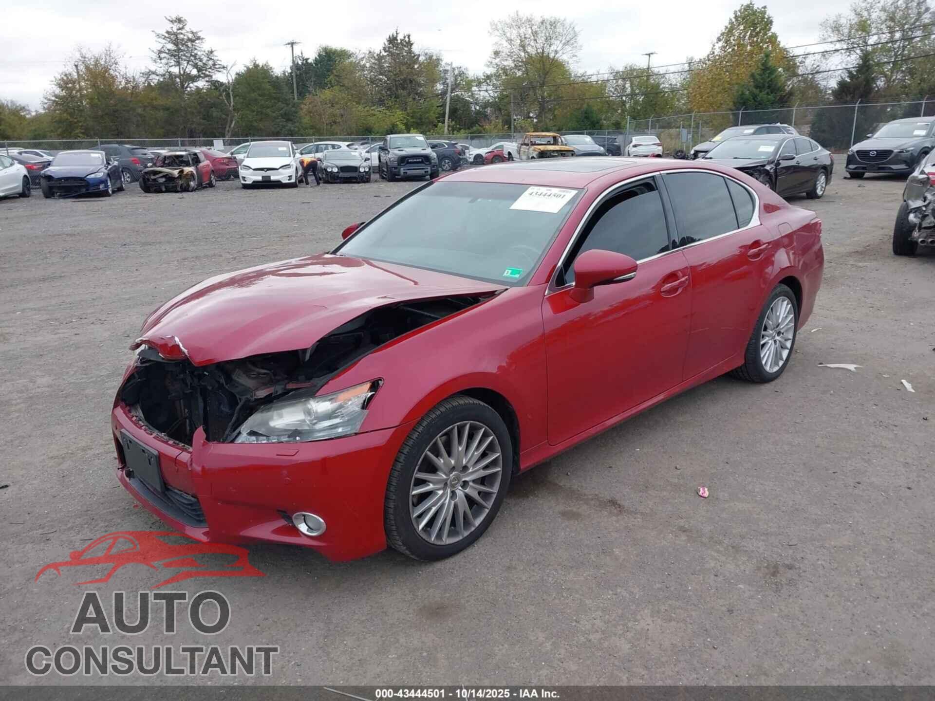 LEXUS GS 350 2013 - JTHCE1BL2D5004893