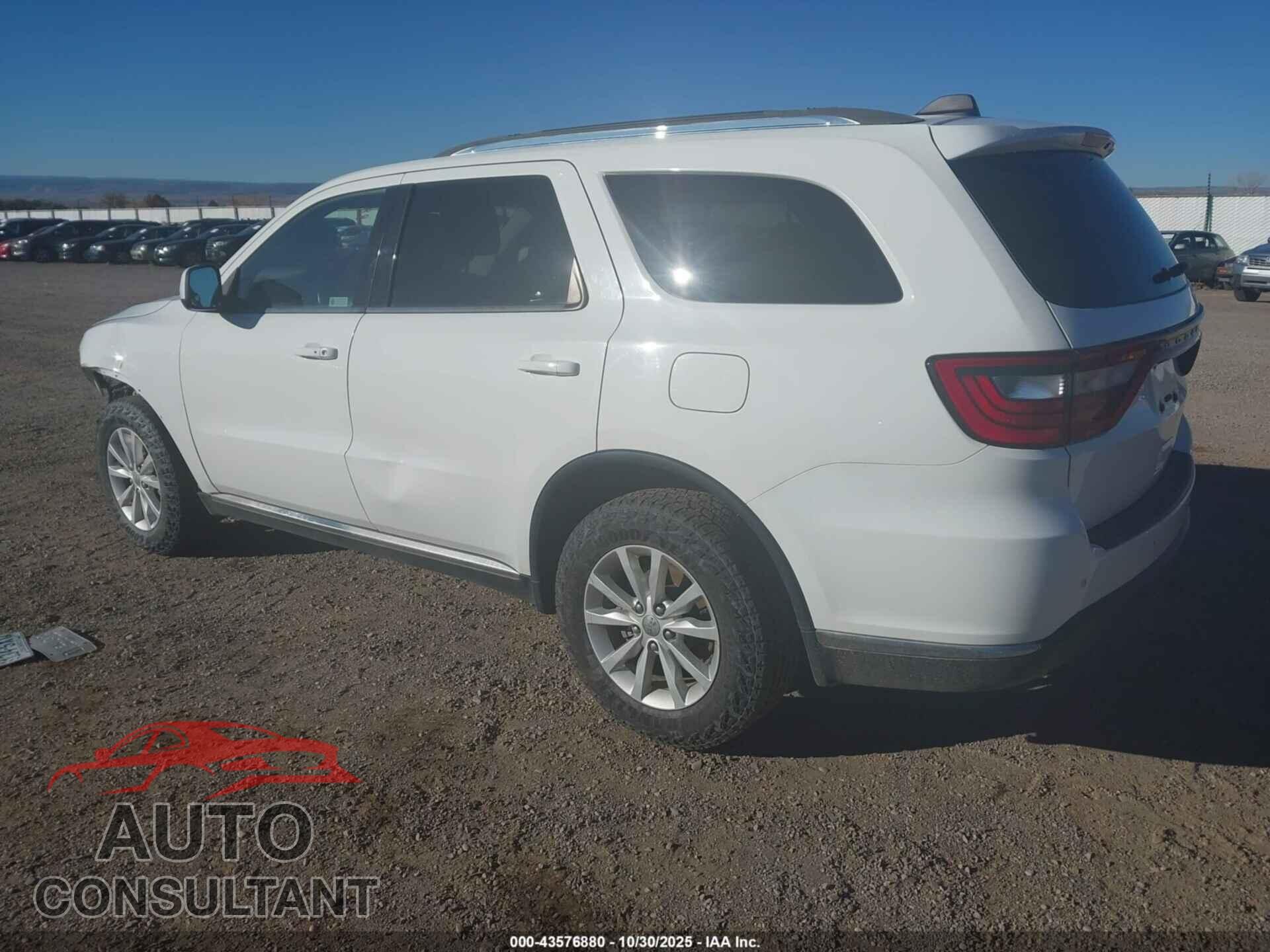 DODGE DURANGO 2014 - 1C4RDJAG9EC592260
