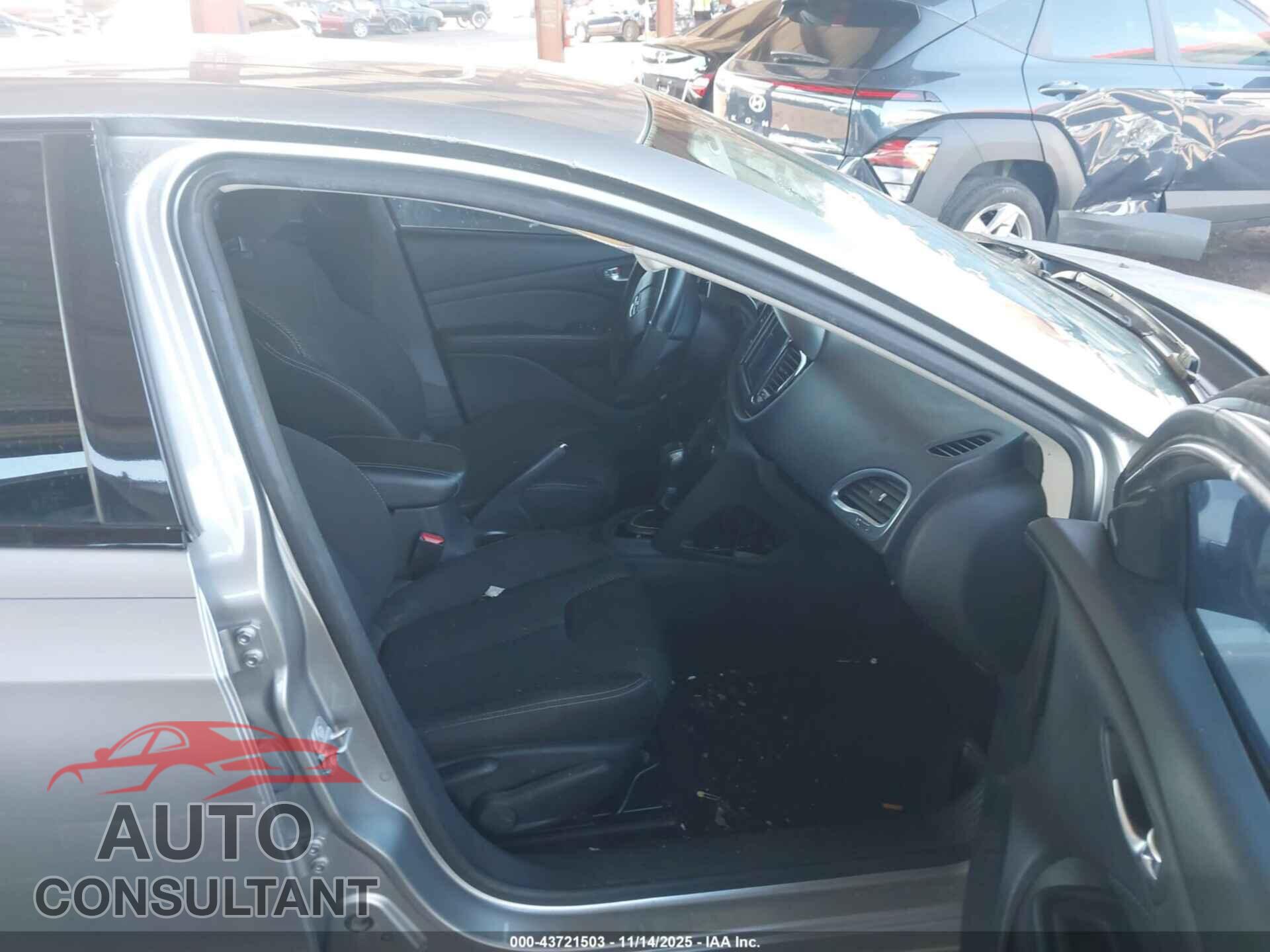 DODGE DART 2014 - 1C3CDFBB5ED742482