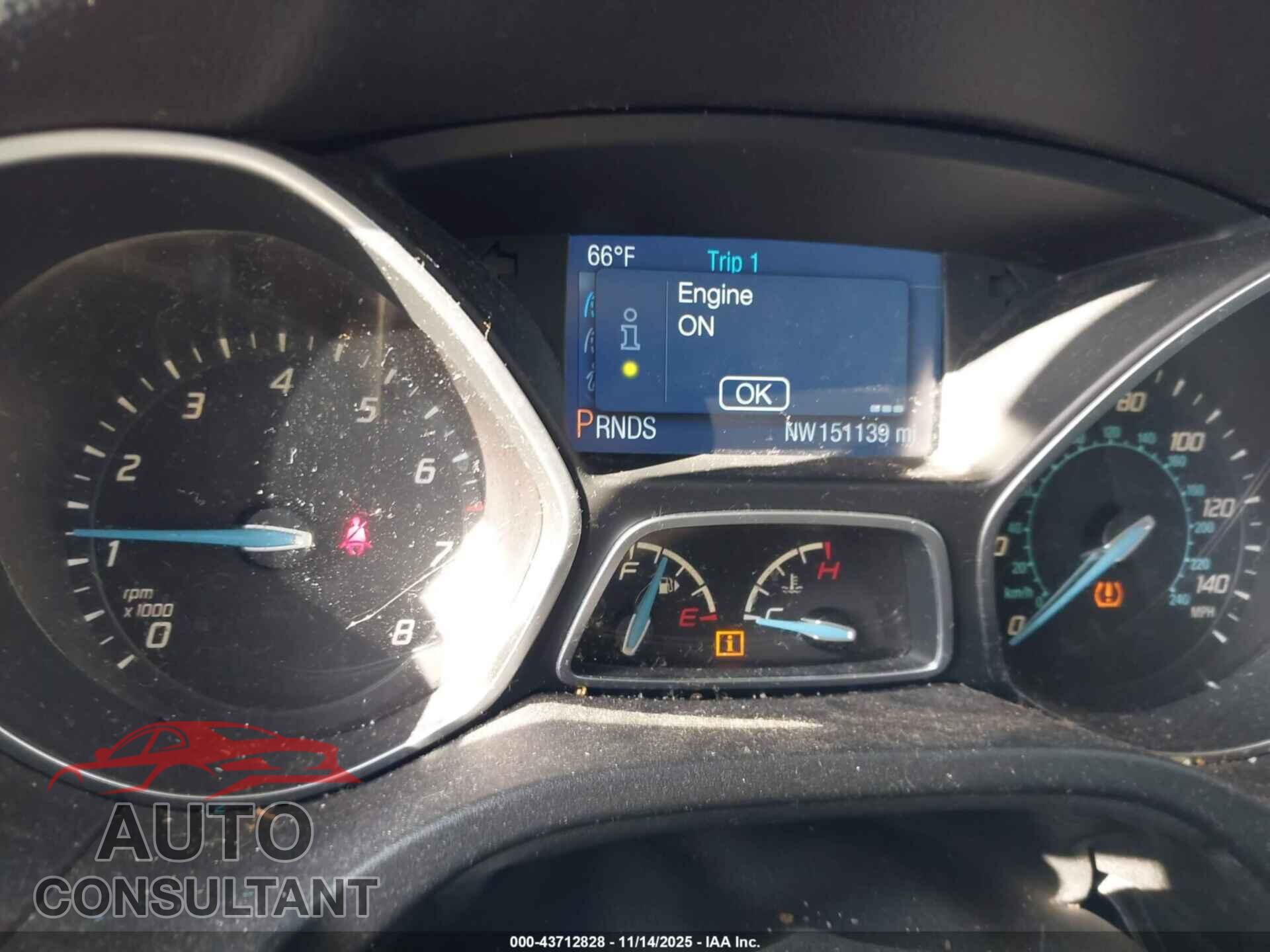 FORD FOCUS 2014 - 1FADP3F21EL218855