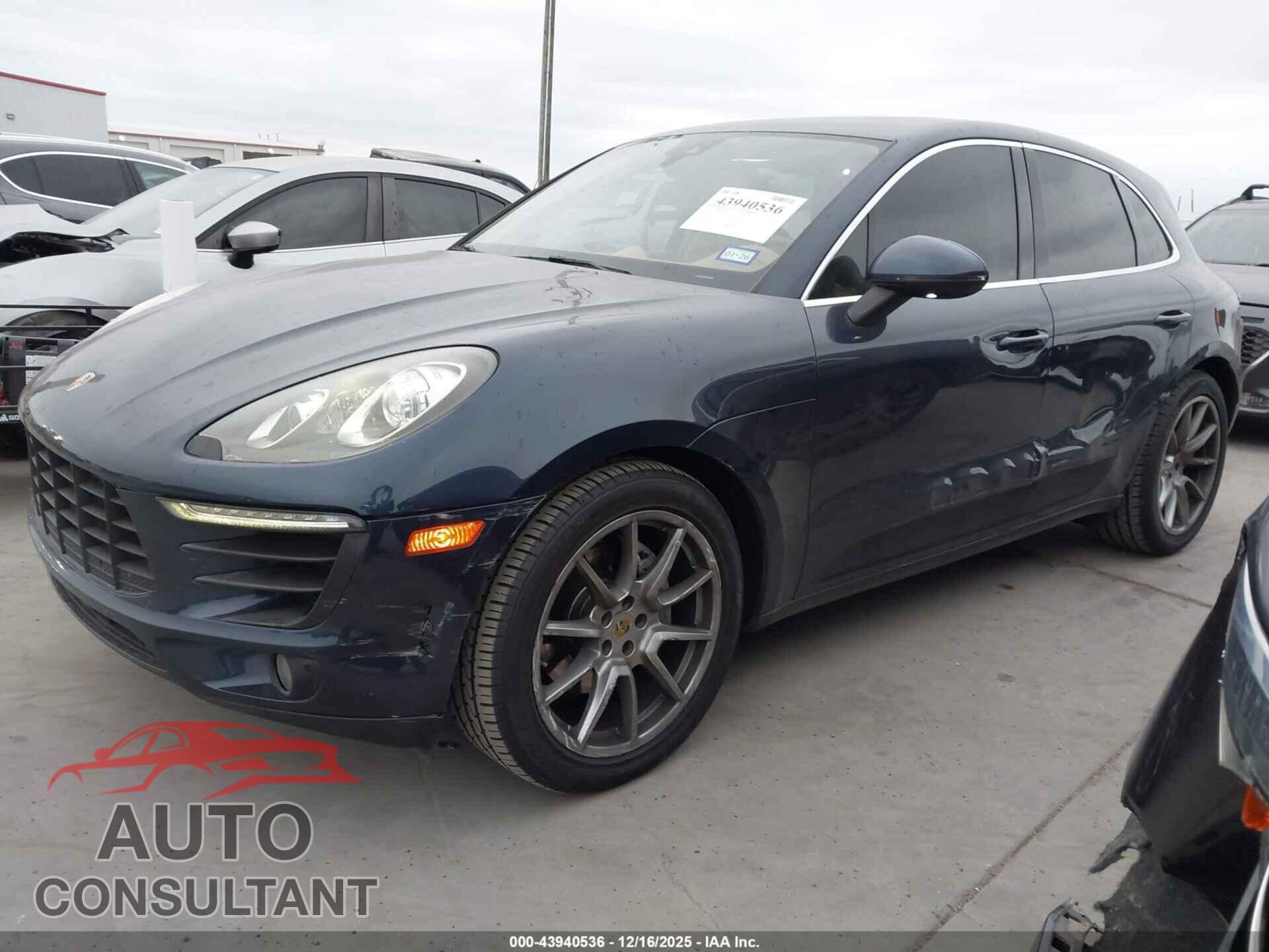 PORSCHE MACAN 2015 - WP1AB2A58FLB58032