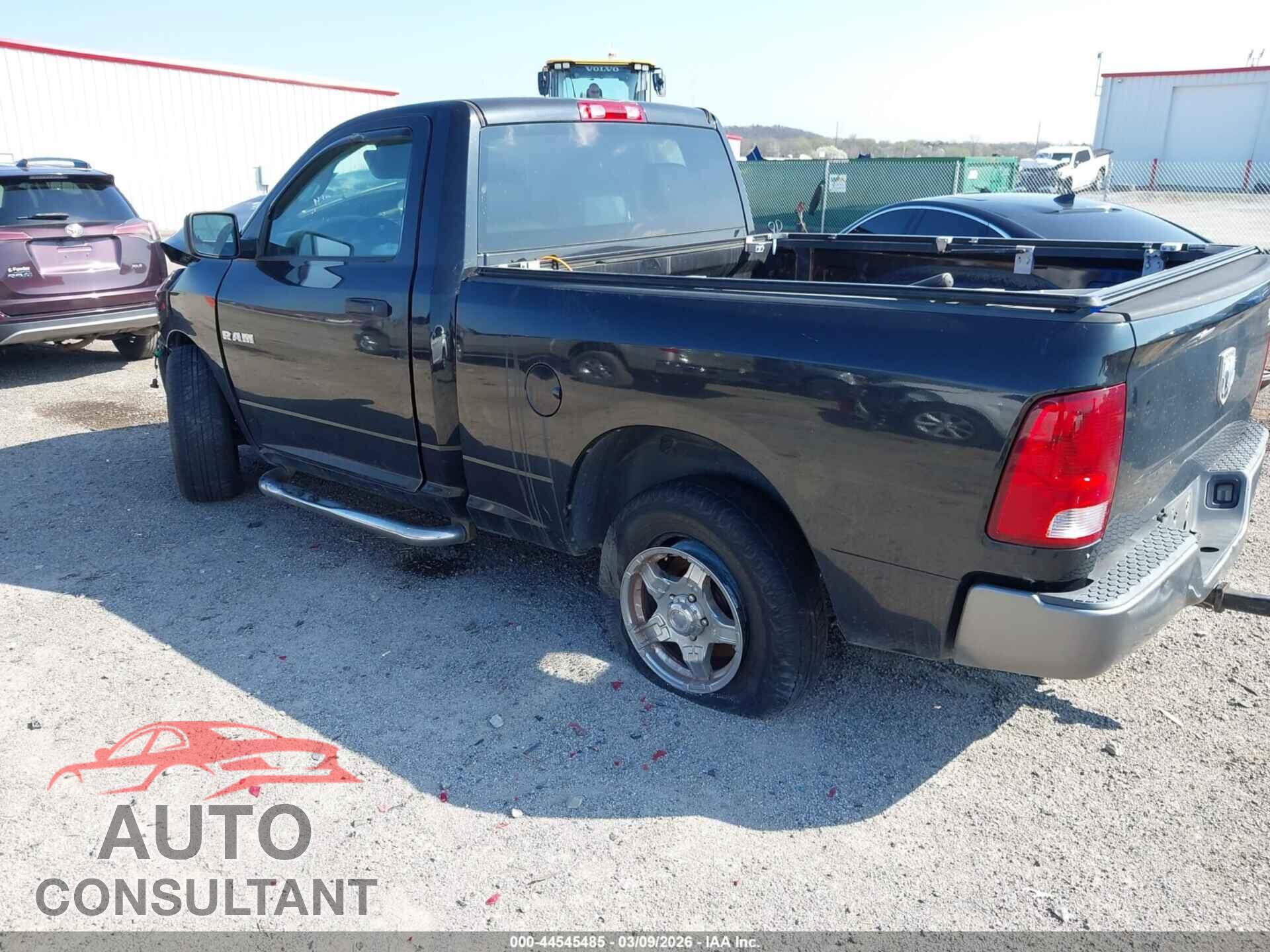 DODGE RAM 1500 2010 - 3D7JB1EK1AG163368
