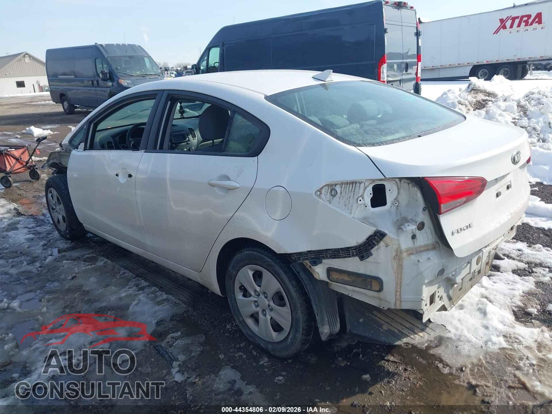 KIA FORTE 2017 - 3KPFL4A75HE100344