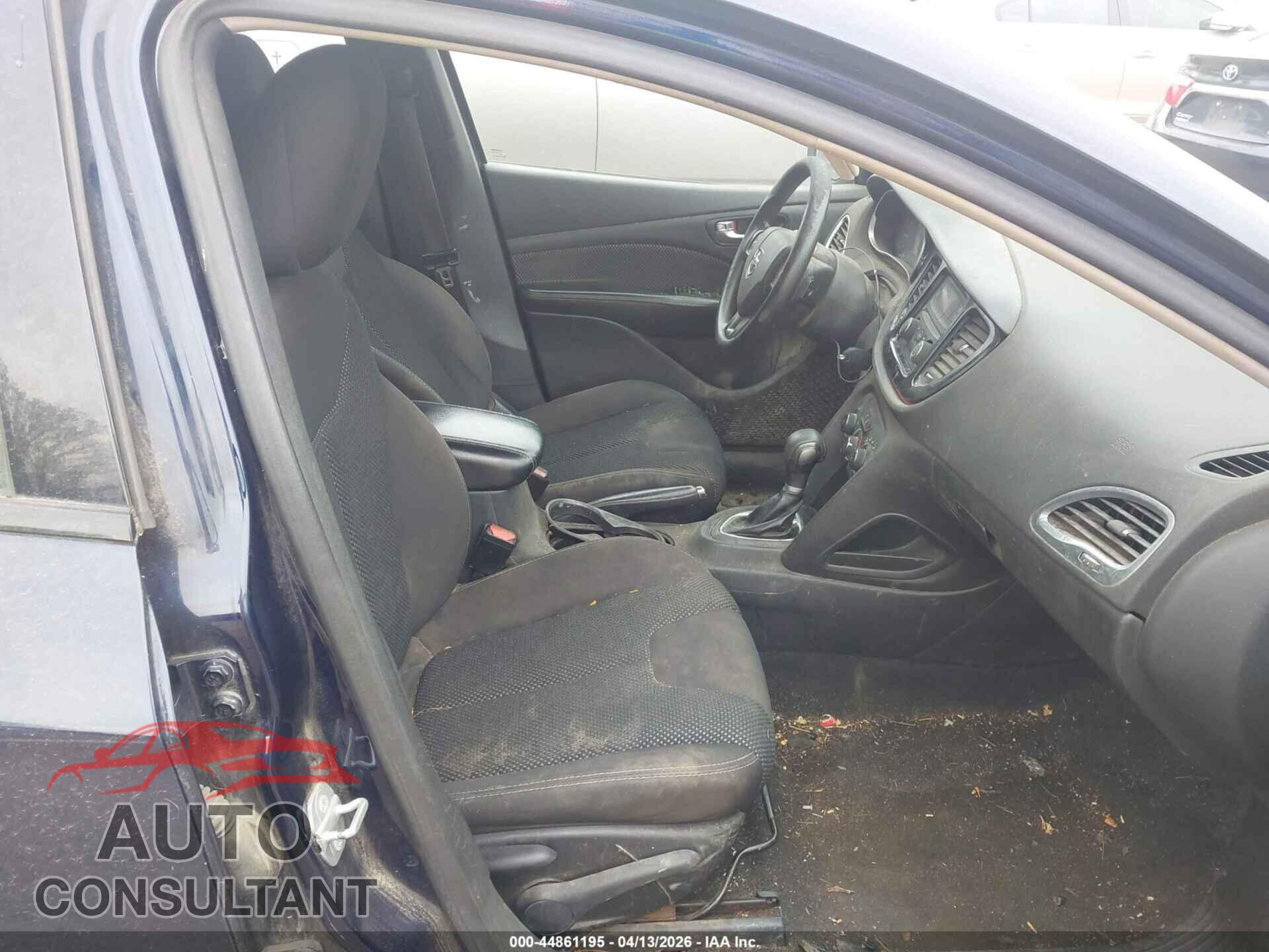DODGE DART 2015 - 1C3CDFBB3FD140603
