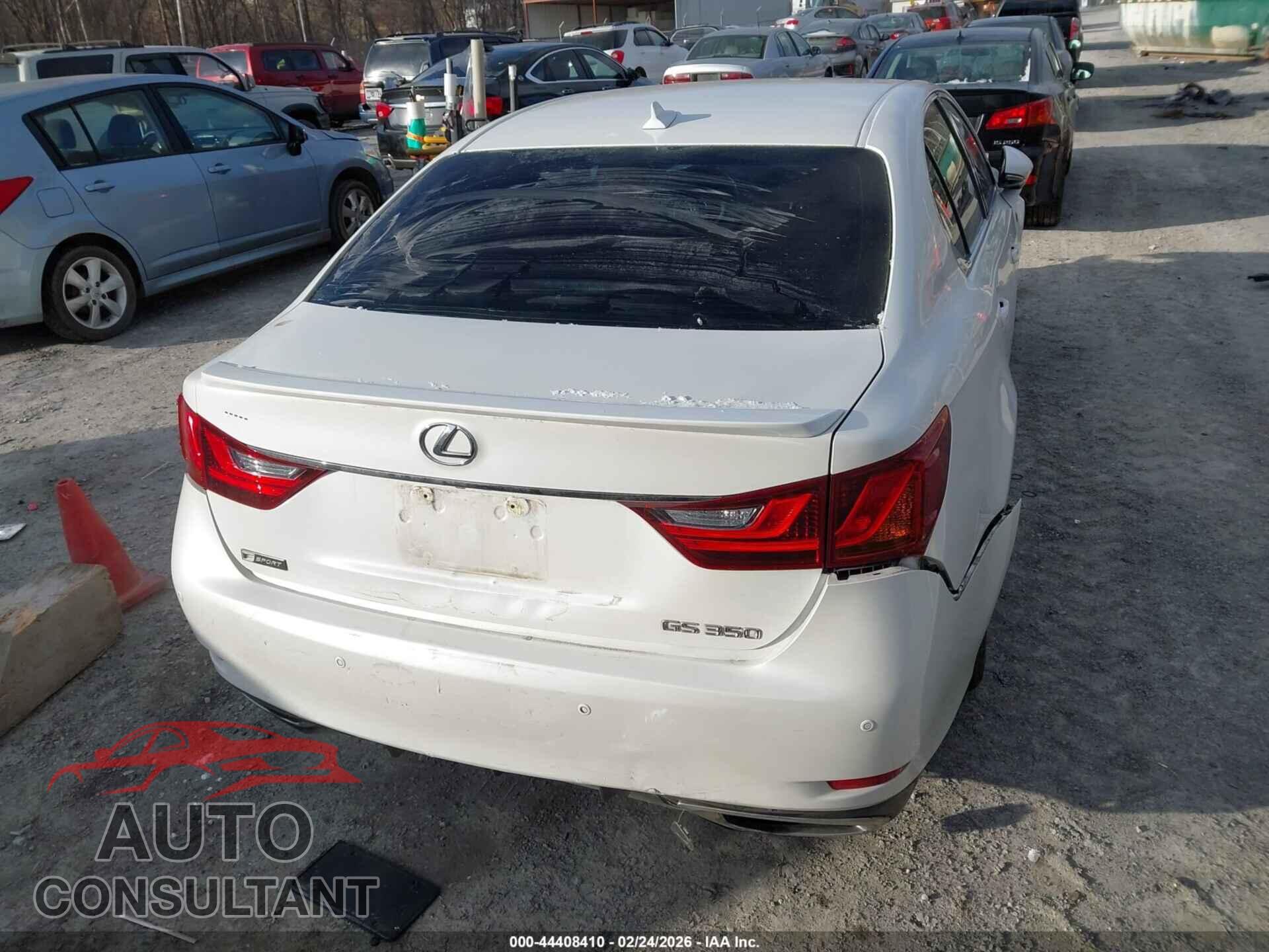 LEXUS GS 350 2013 - JTHBE1BL1D5016691