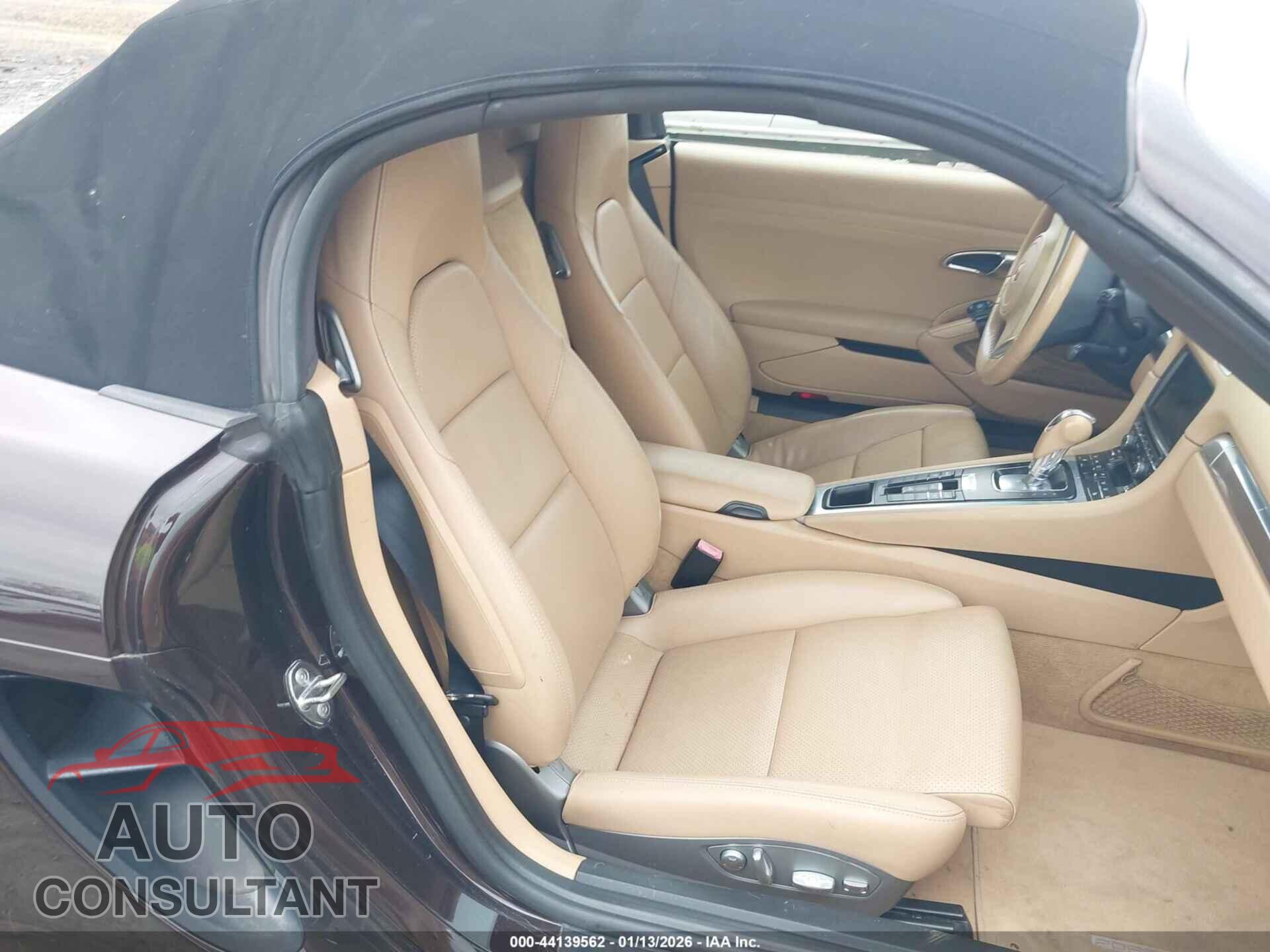 PORSCHE BOXSTER 2014 - WP0CA2A89ES121387