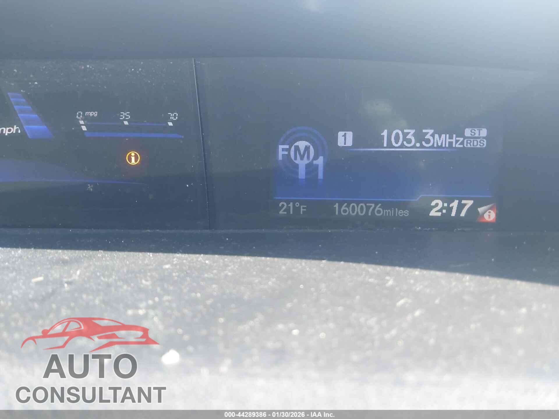 HONDA CIVIC 2013 - 19XFB2F84DE021993