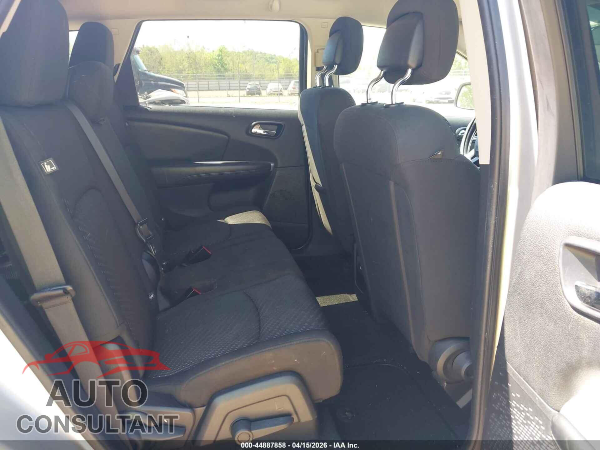 DODGE JOURNEY 2012 - 3C4PDCBG6CT206963