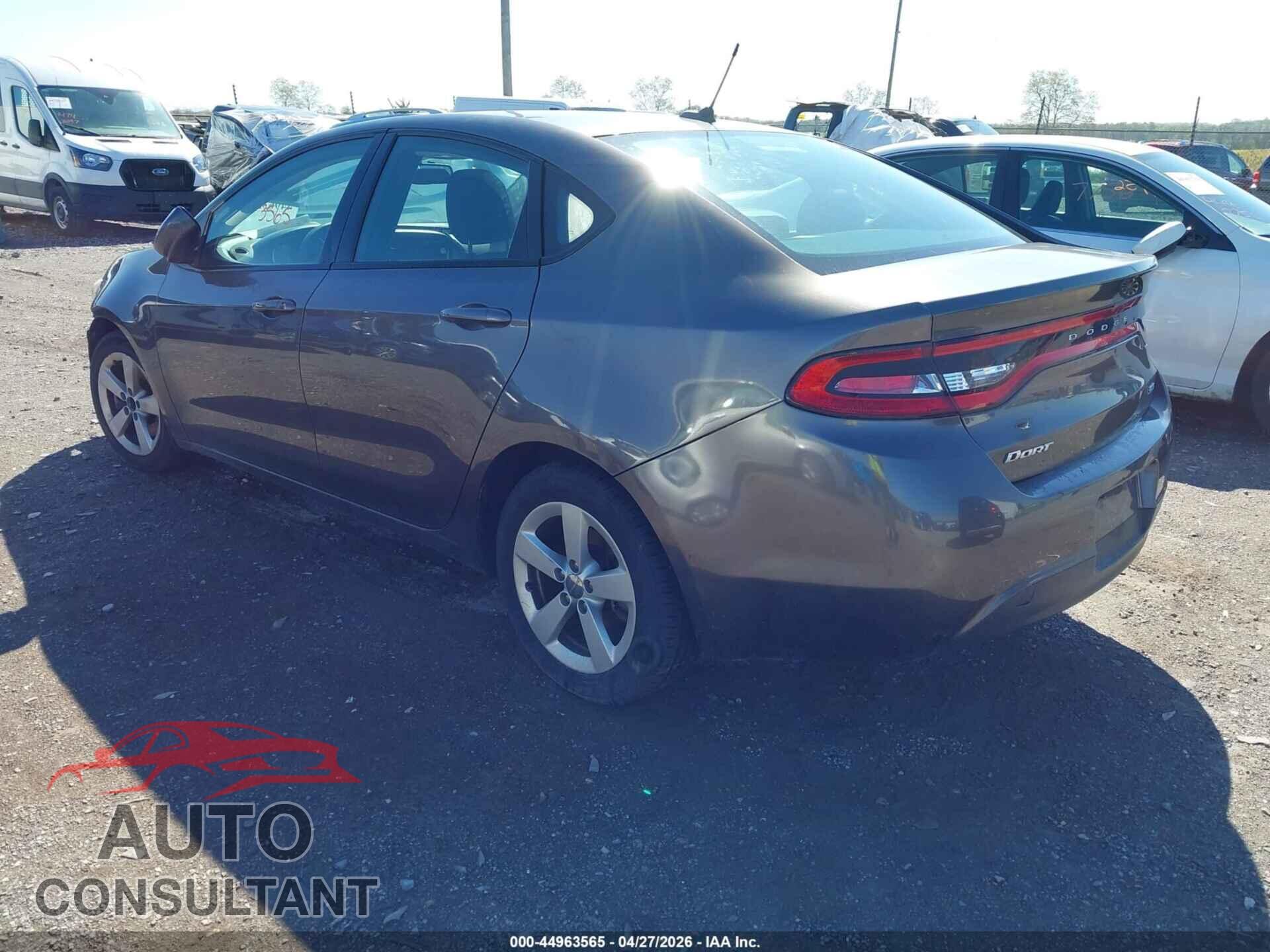 DODGE DART 2015 - 1C3CDFBB7FD159543