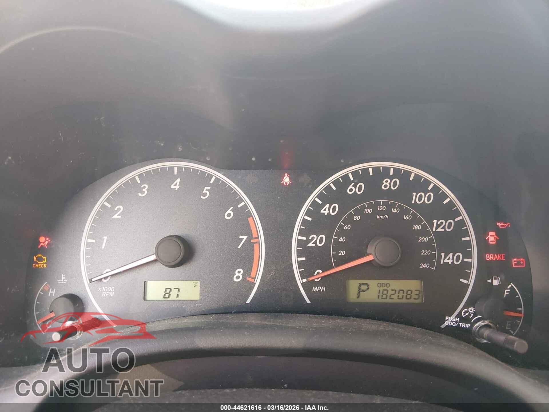 TOYOTA COROLLA 2012 - 2T1BU4EEXCC776204