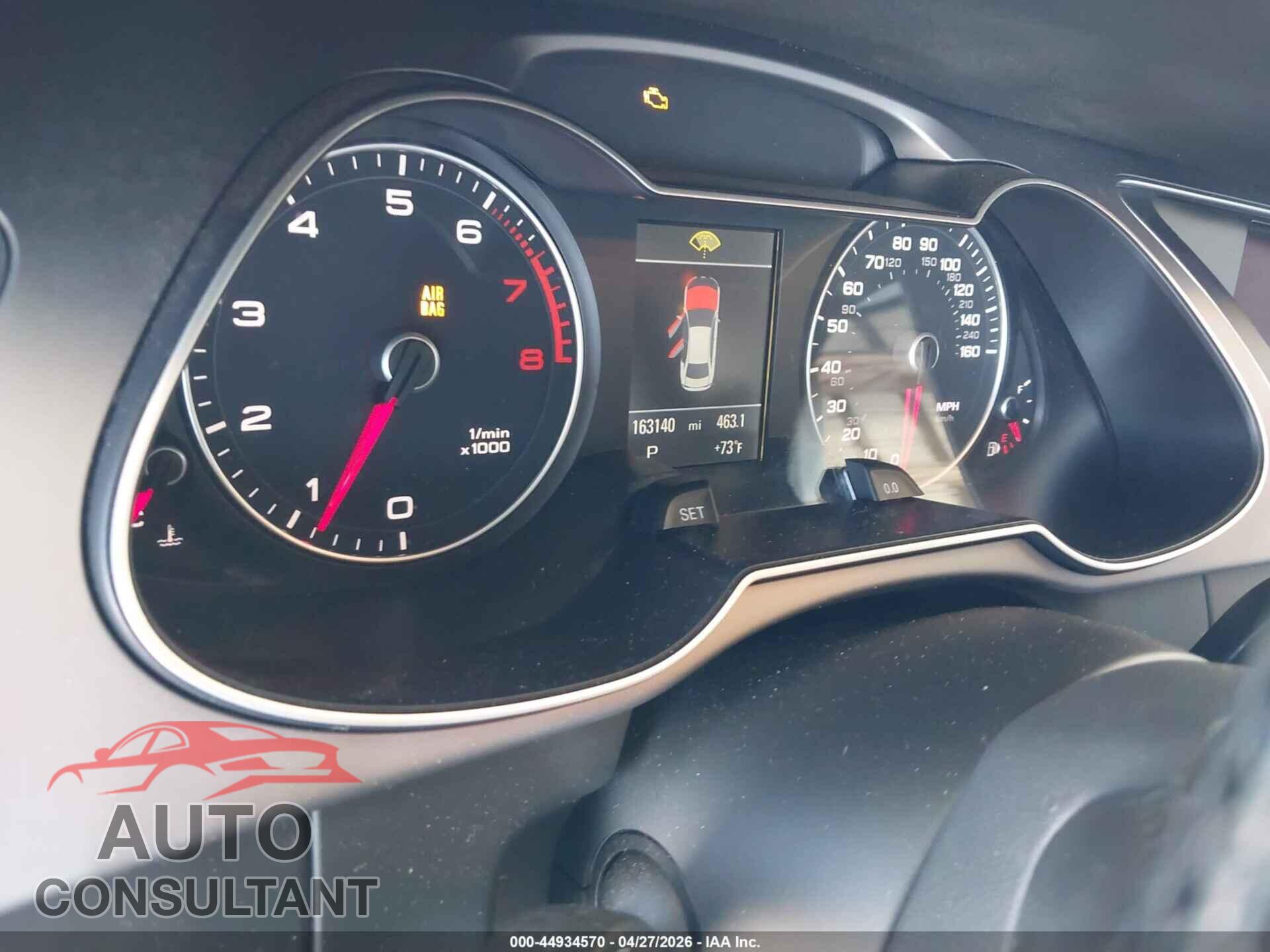 AUDI A4 2013 - WAUFFAFL3DN048808