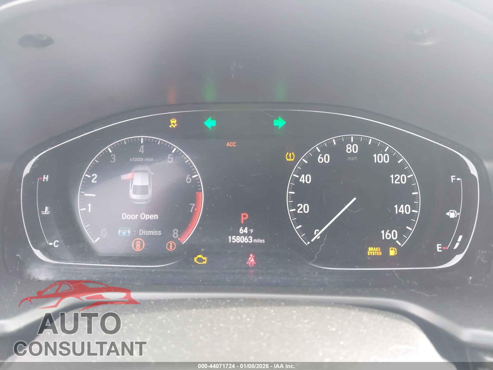 HONDA ACCORD 2018 - 1HGCV1F96JA007798