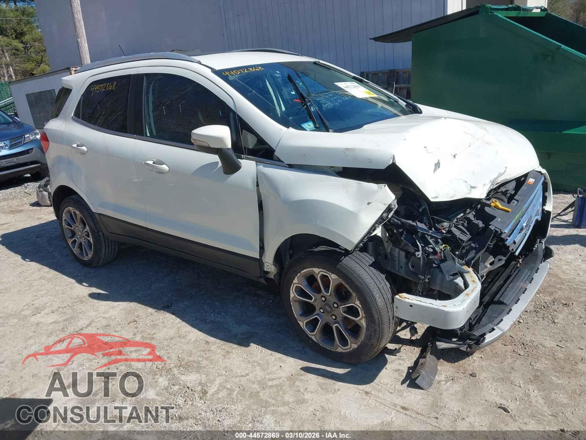 FORD ECOSPORT 2021 - MAJ6S3KL1MC401189