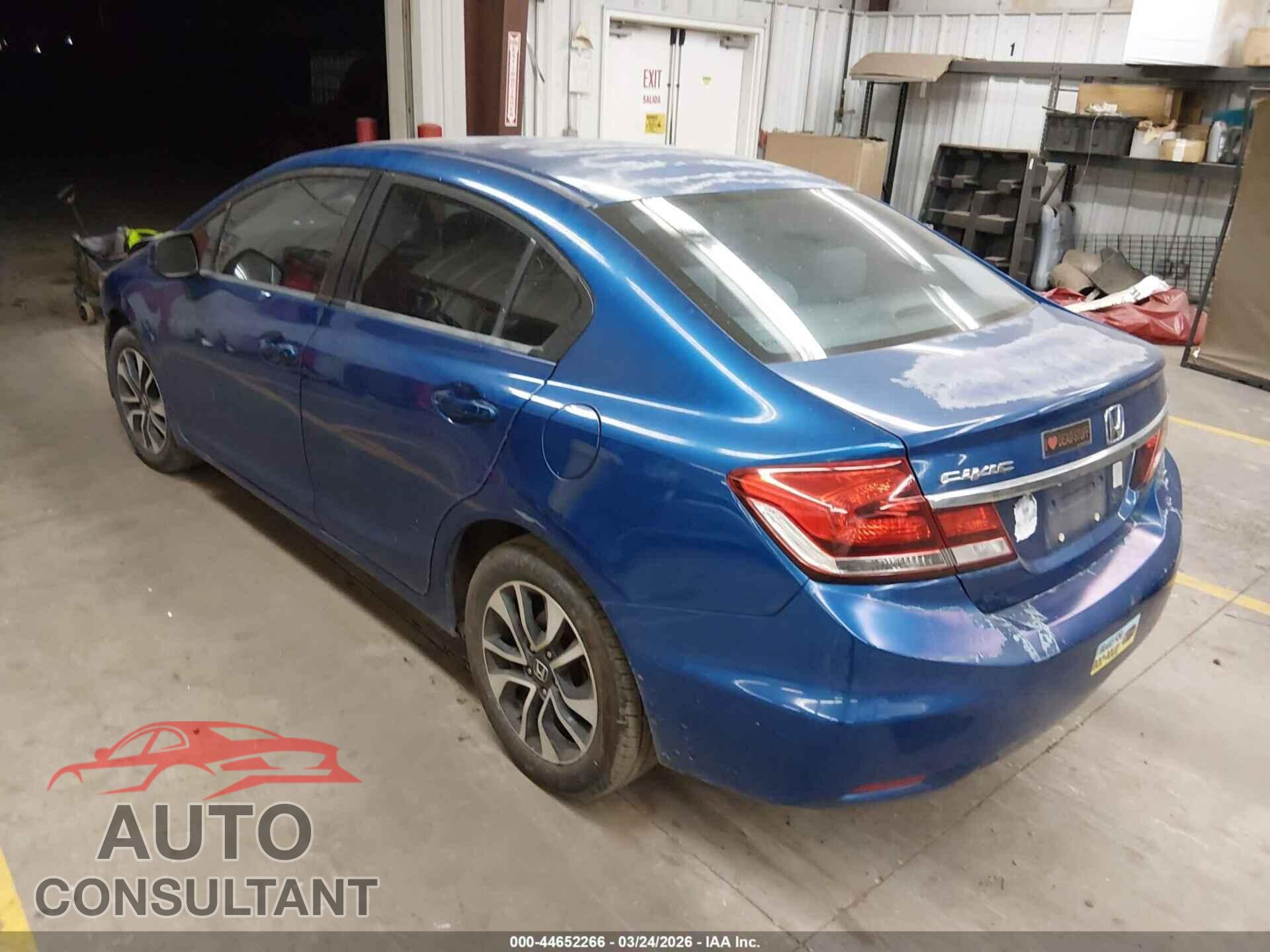 HONDA CIVIC 2013 - 19XFB2F80DE066607