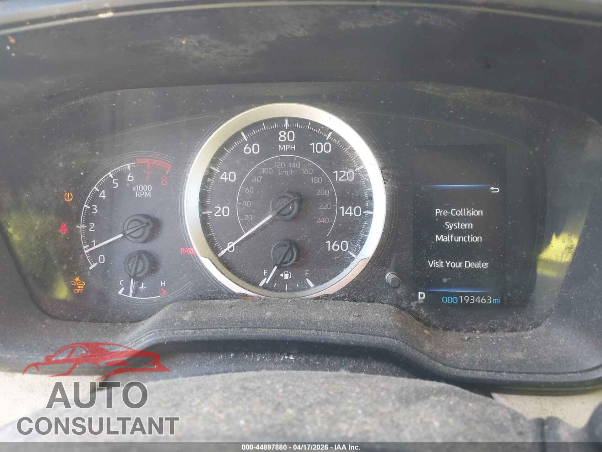 TOYOTA COROLLA 2020 - JTDEPRAE5LJ007766