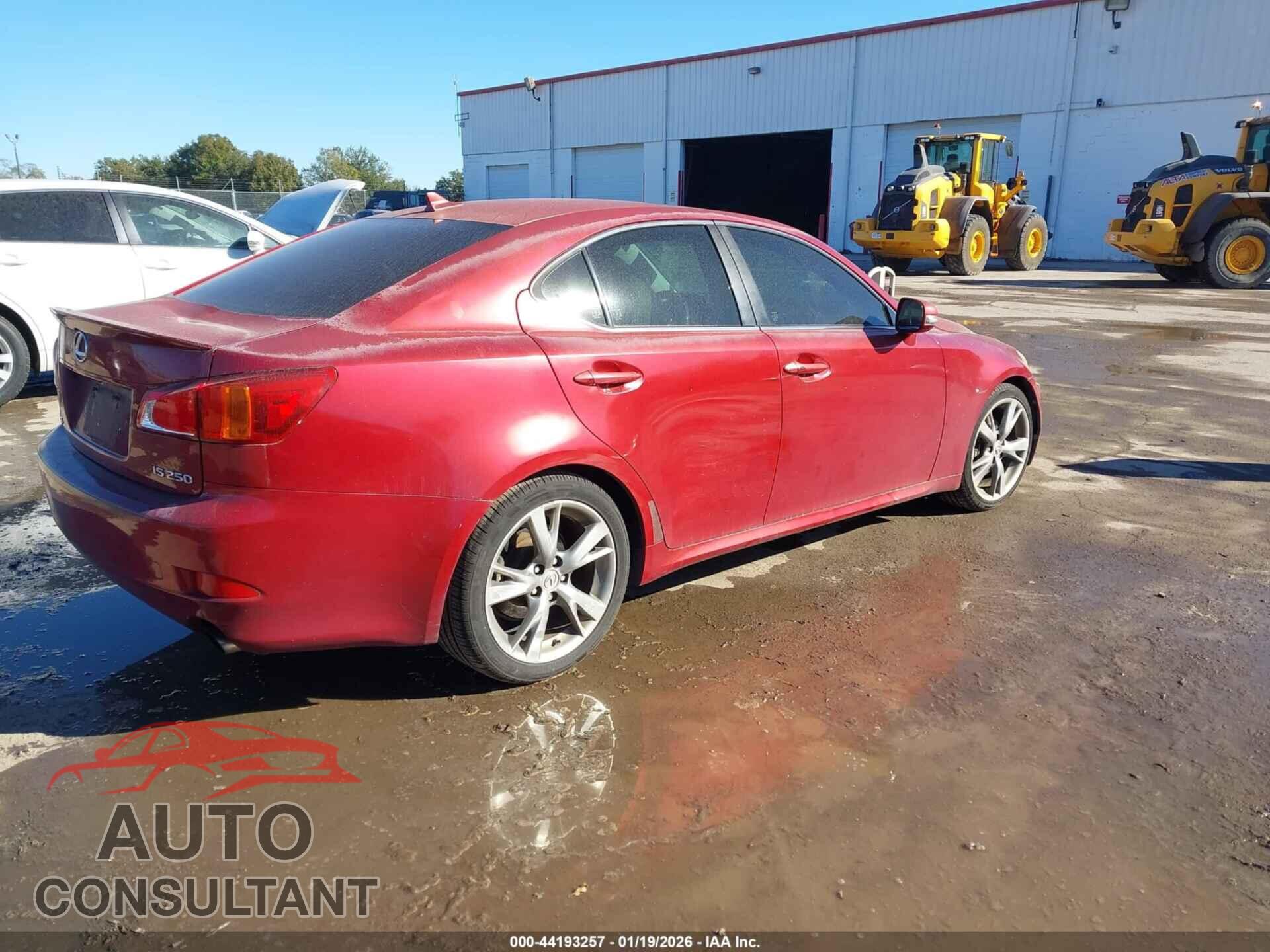 LEXUS IS 250 2010 - JTHBF5C26A5126979