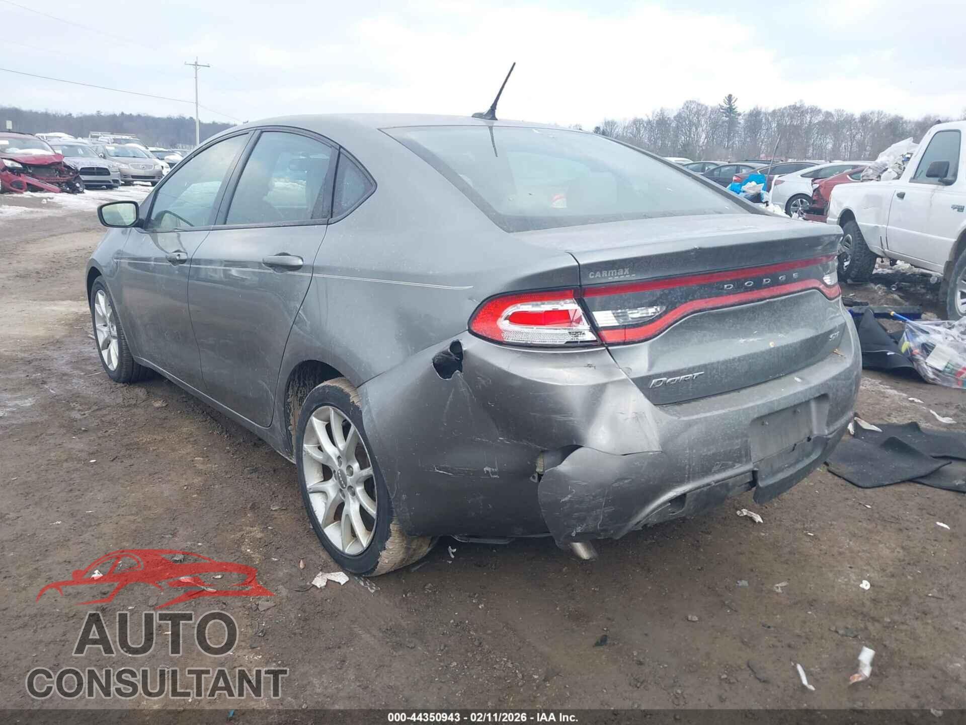 DODGE DART 2013 - 1C3CDFBA9DD105603