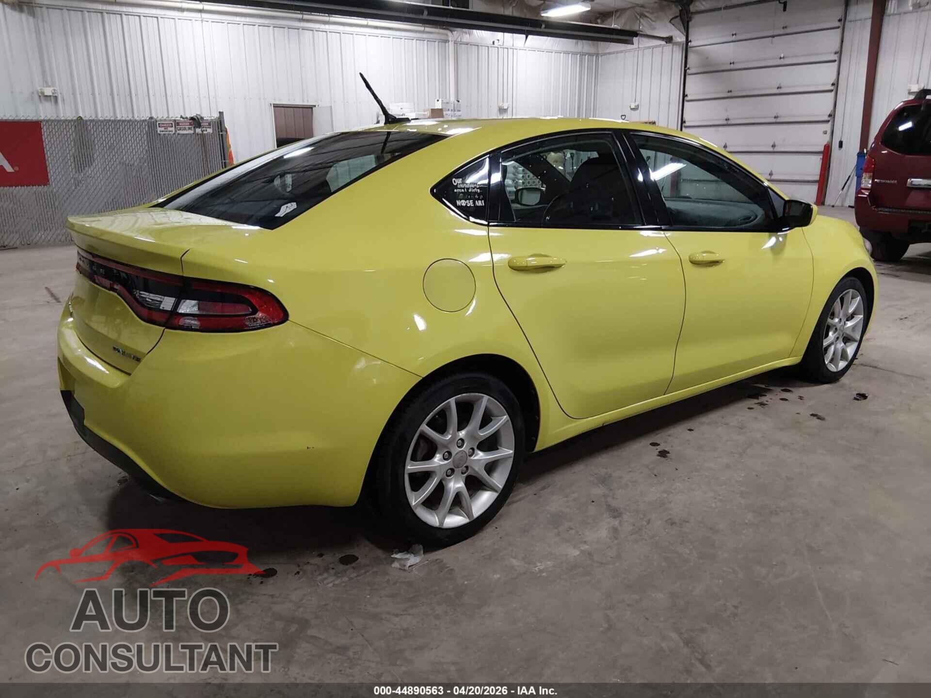 DODGE DART 2013 - 1C3CDFBA5DD210462