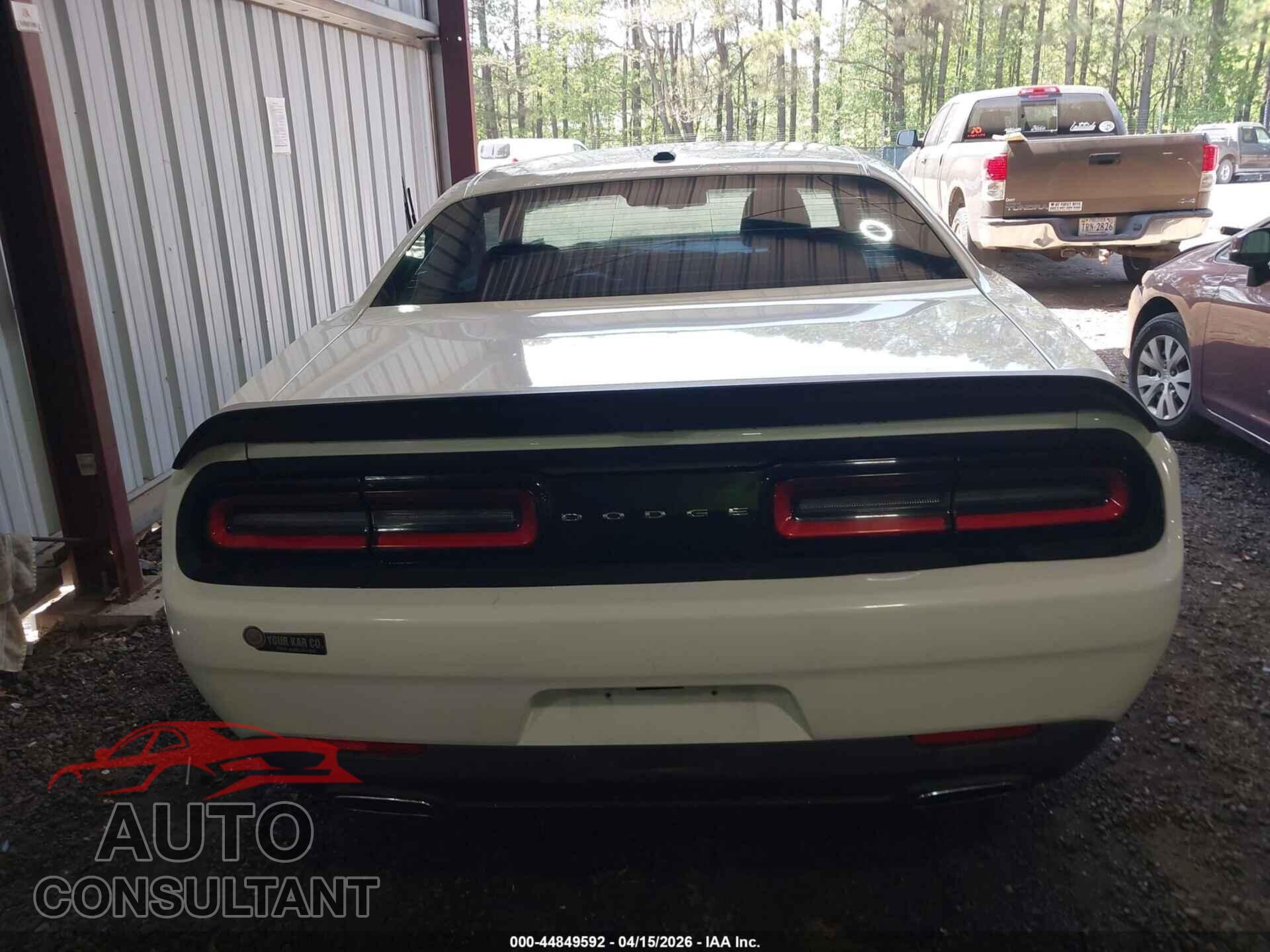 DODGE CHALLENGER 2016 - 2C3CDZAG8GH185233