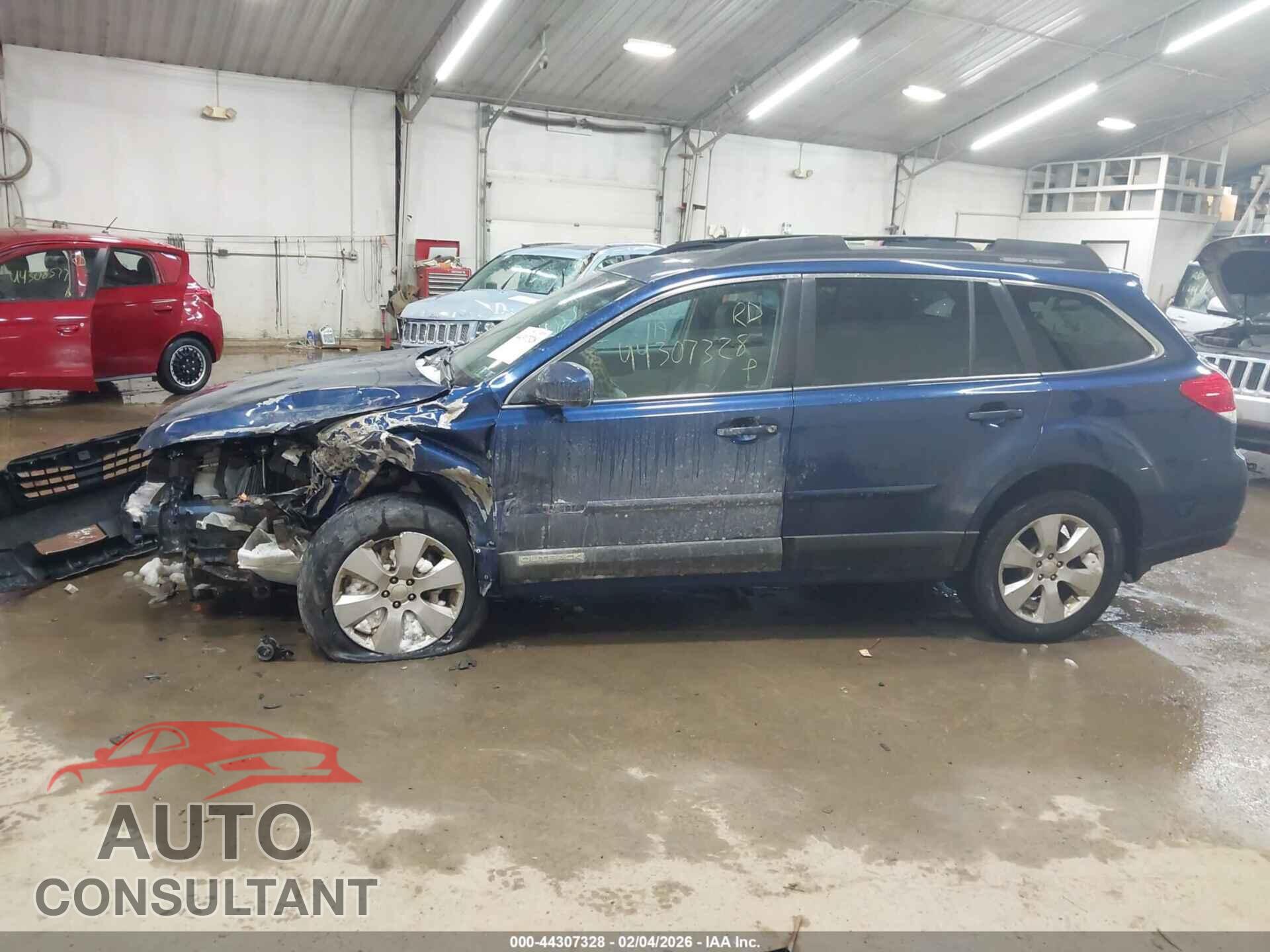 SUBARU OUTBACK 2011 - 4S4BRBKC8B3377691