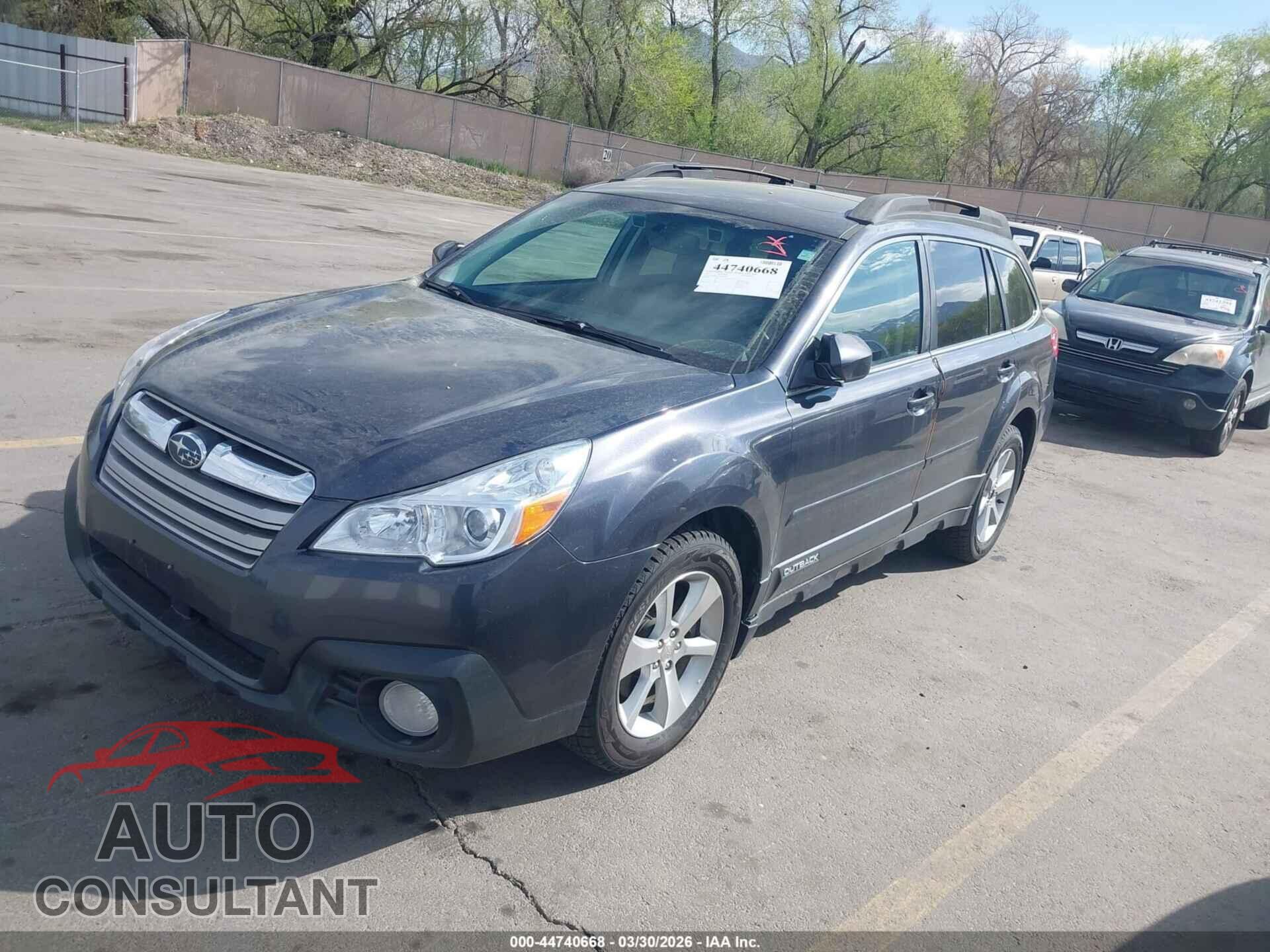 SUBARU OUTBACK 2013 - 4S4BRDPC5D2235120