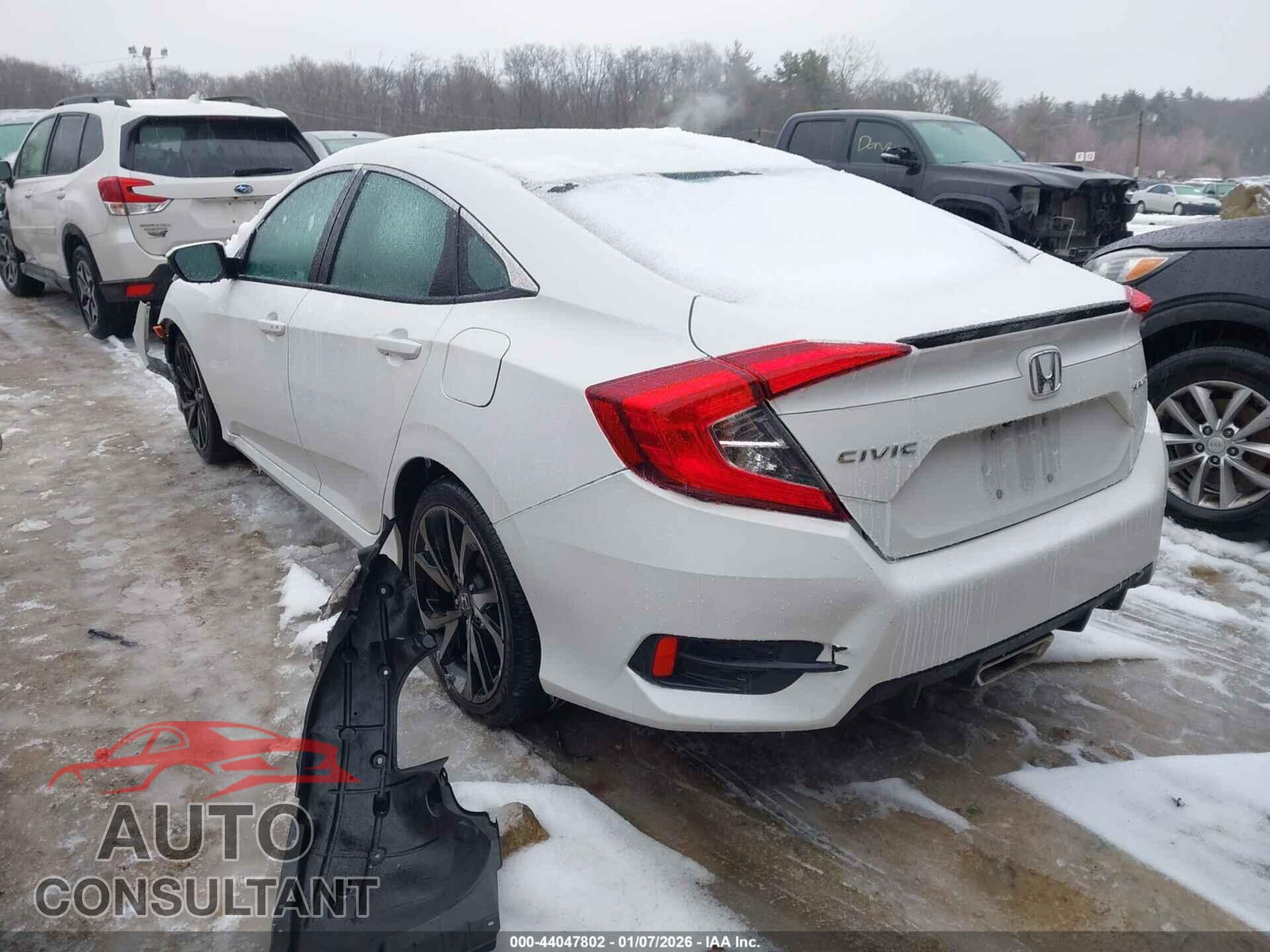 HONDA CIVIC 2019 - 2HGFC2F87KH569972